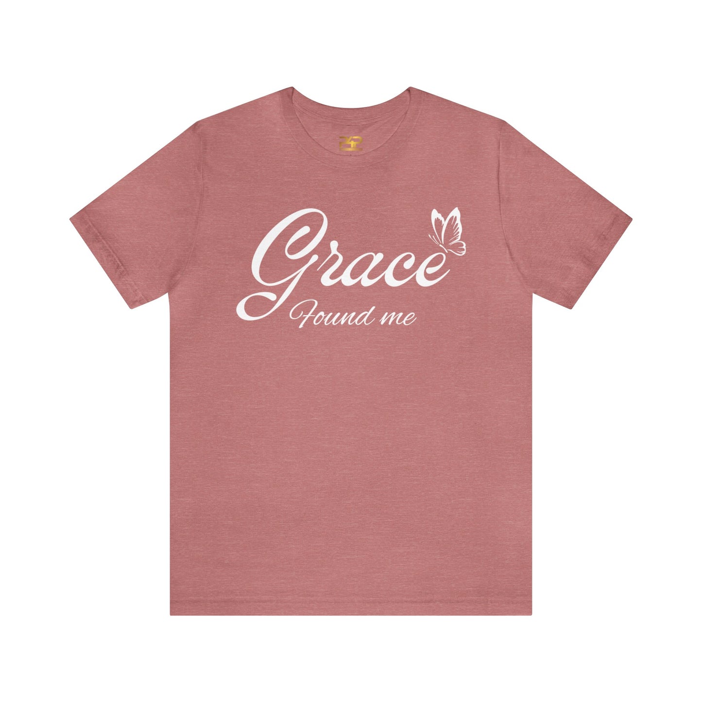 GRACE FOUND ME Unisex Jersey Short Sleeve Tee