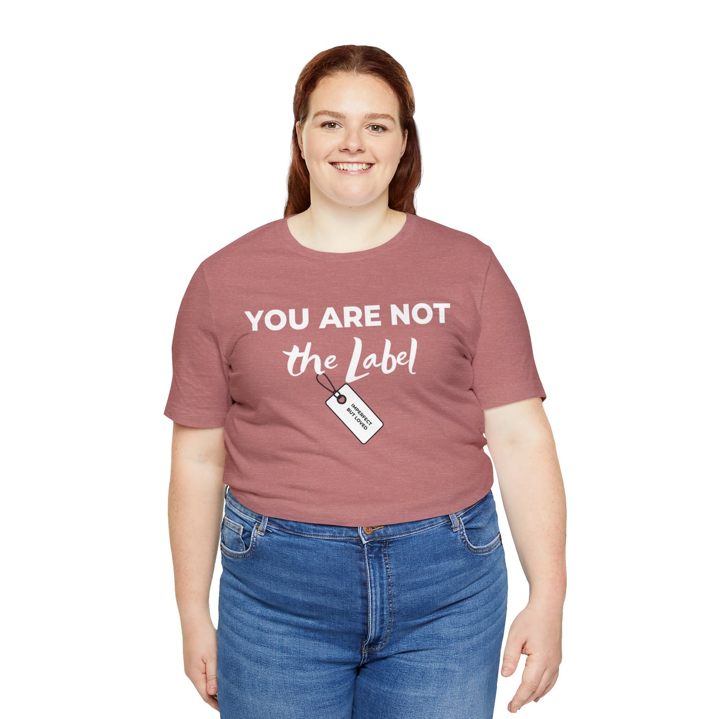 YOU ARE NOT THE LABEL Unisex Jersey Short Sleeve Tee