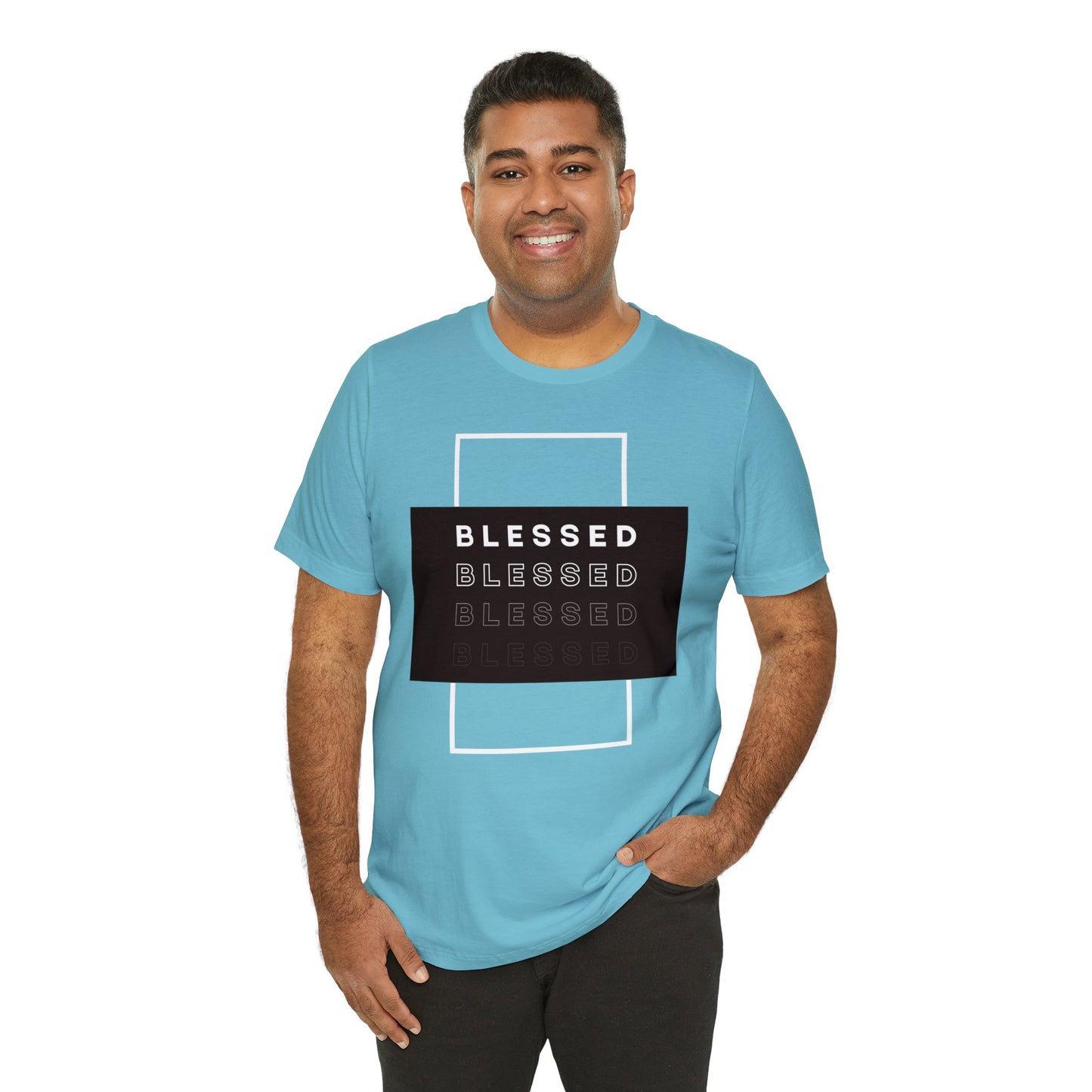 BLESSED Unisex Jersey Short Sleeve Tee