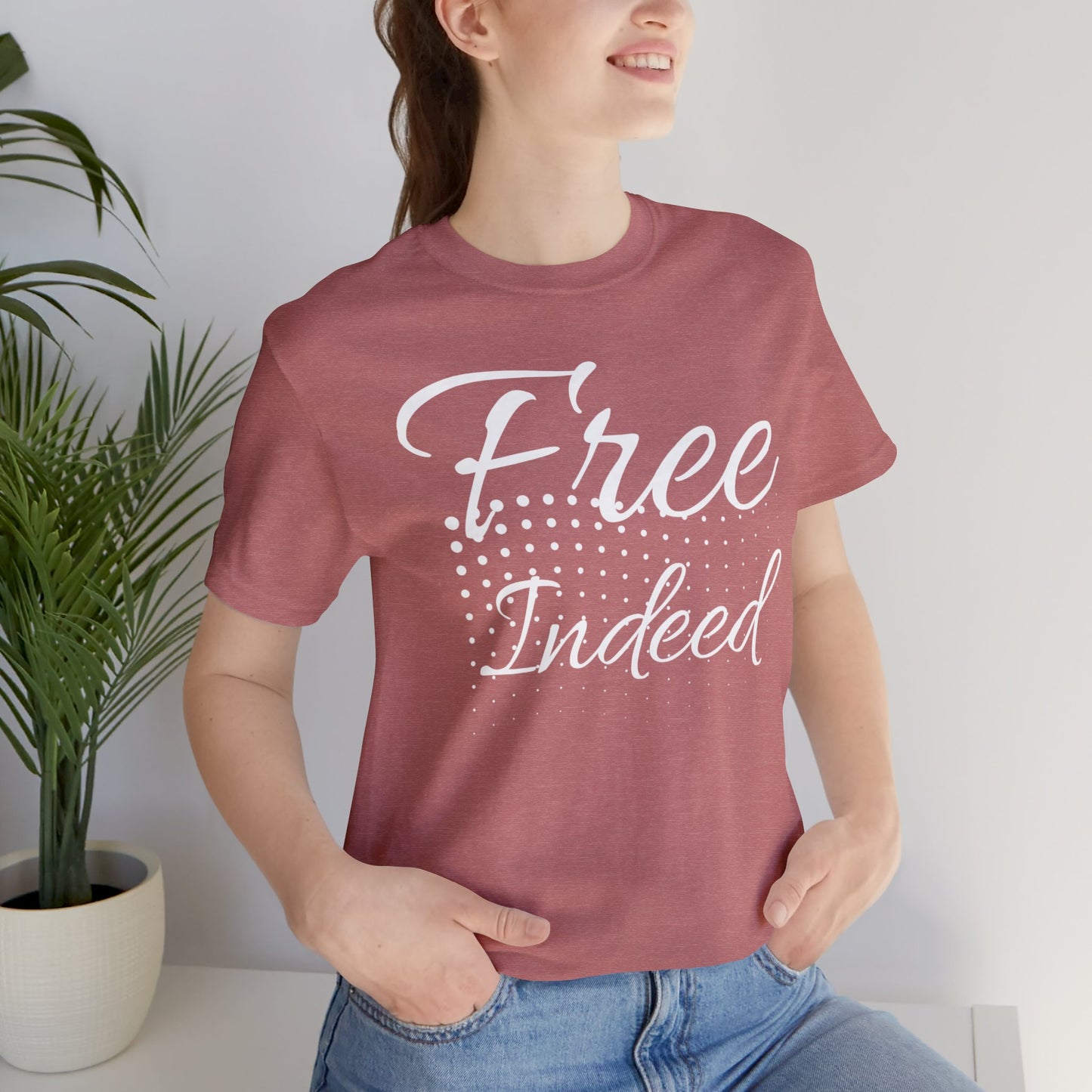 FREE INDEED Unisex Jersey Short Sleeve Tee