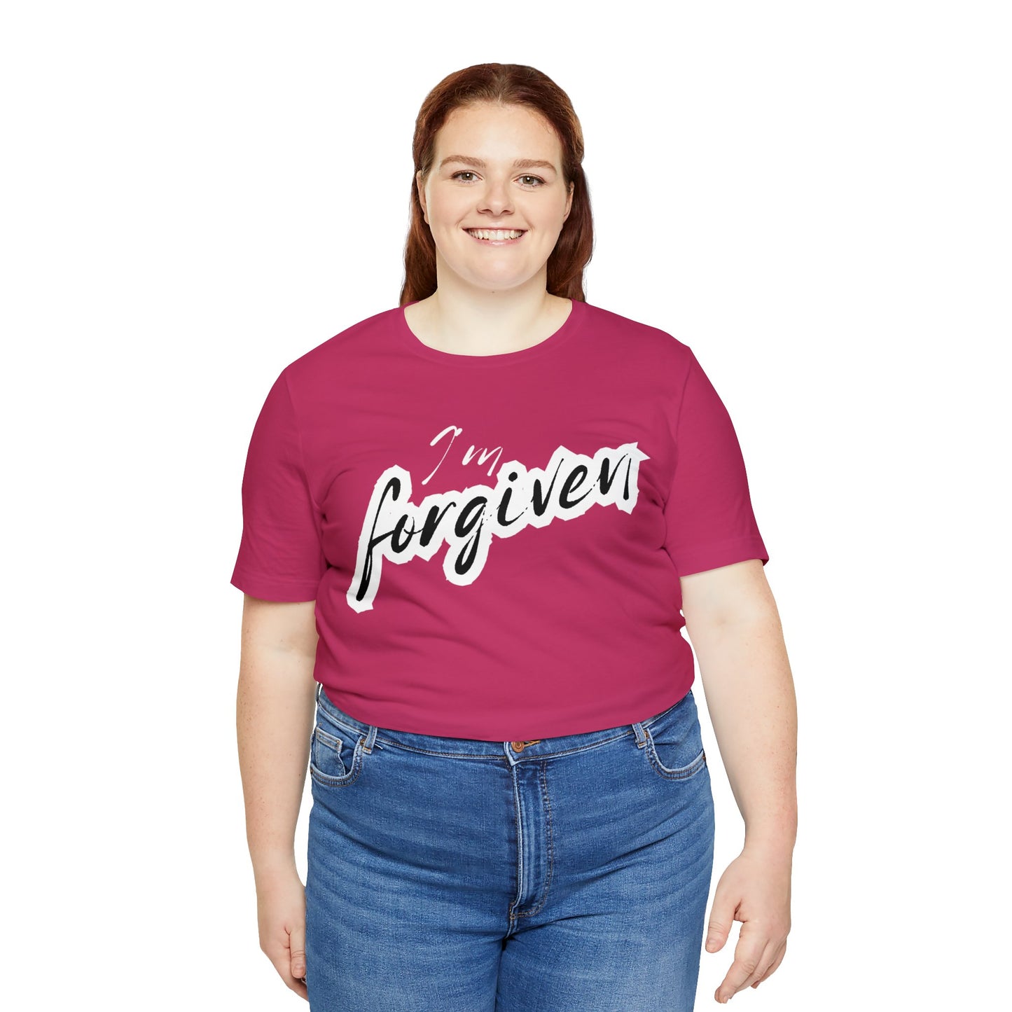 I'M FORGIVEN Unisex Jersey Short Sleeve Tee