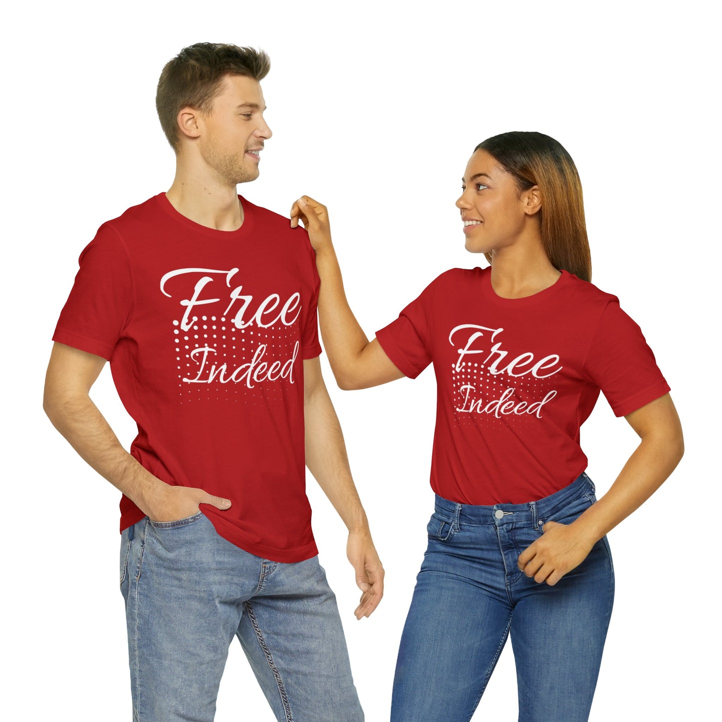 FREE INDEED Unisex Jersey Short Sleeve Tee