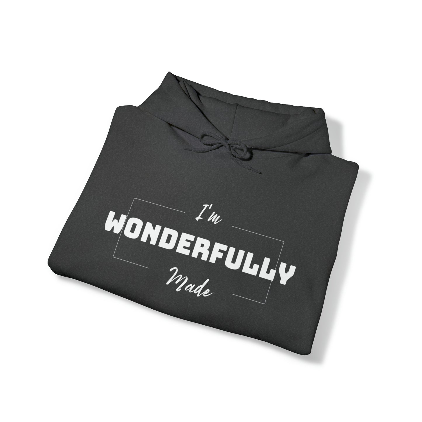 I'M WONDERFULLY MADE Unisex Heavy Blend™ Hooded Sweatshirt