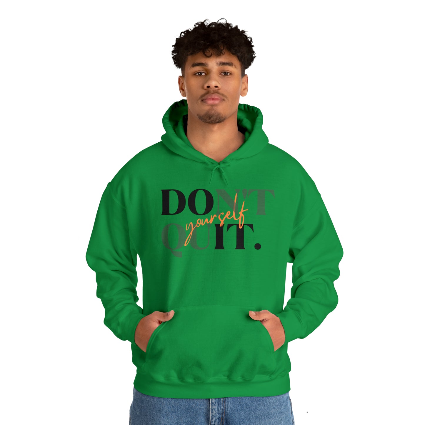 DON'T QUIT Unisex Heavy Blend™ Hooded Sweatshirt