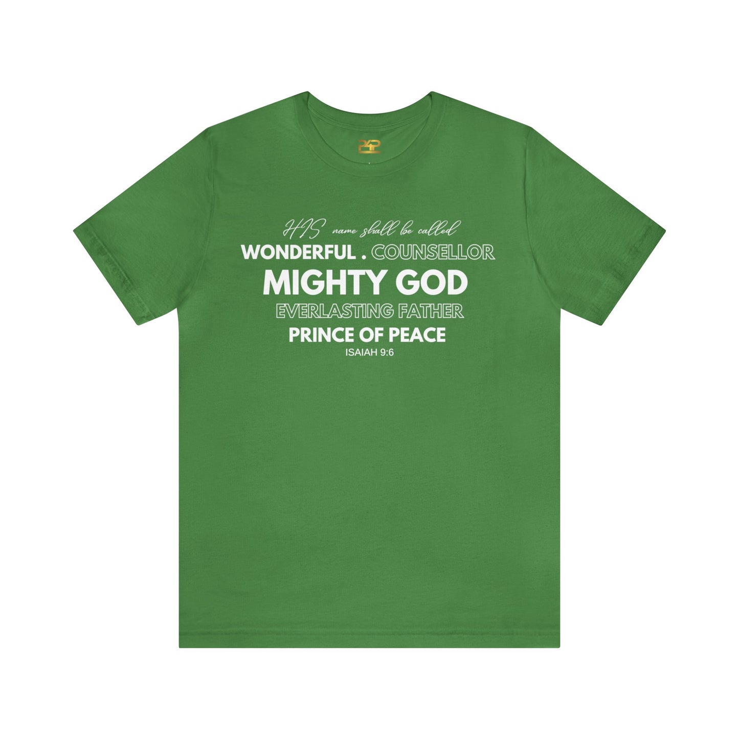 ISAIAH 9:6 Unisex Jersey Short Sleeve Tee