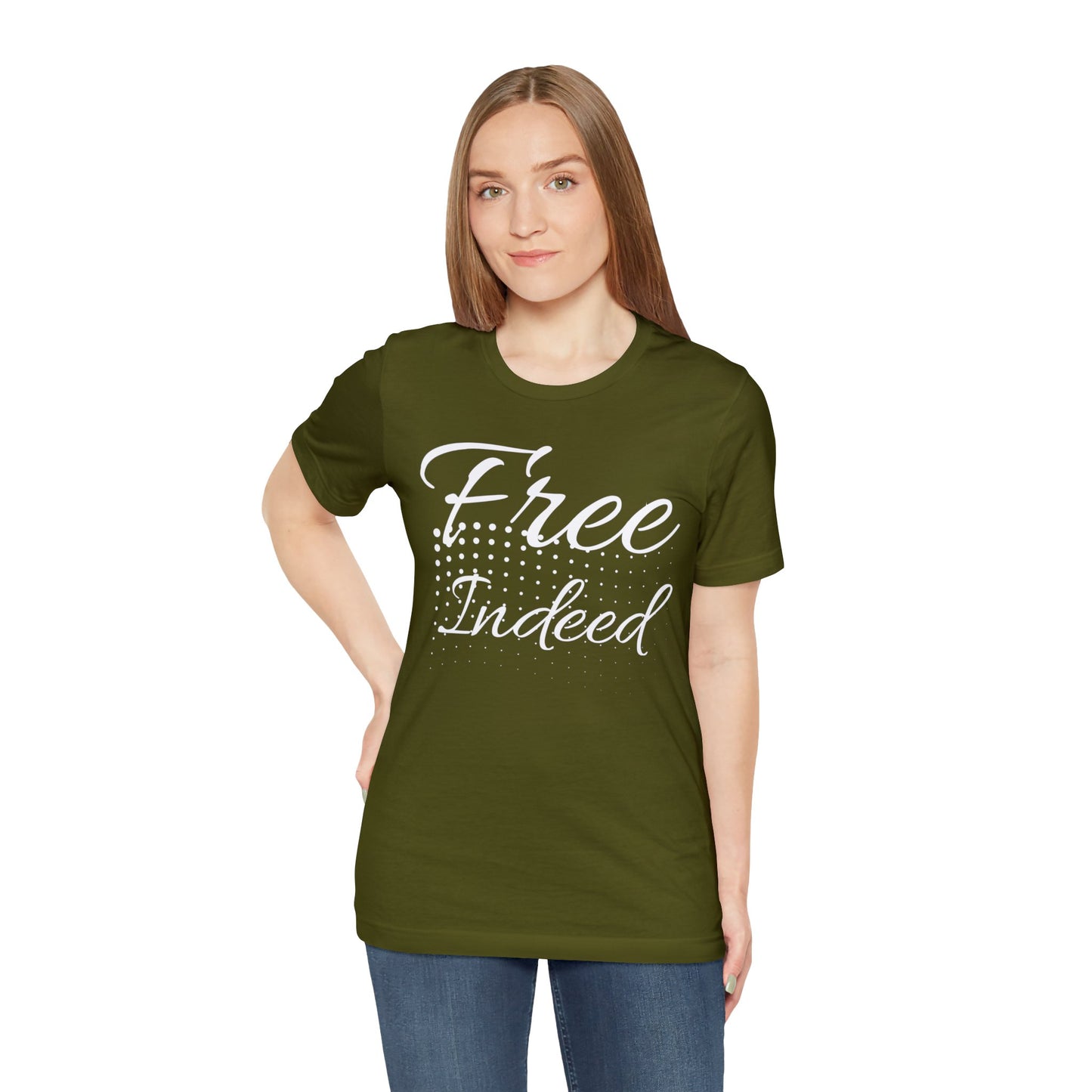 FREE INDEED Unisex Jersey Short Sleeve Tee