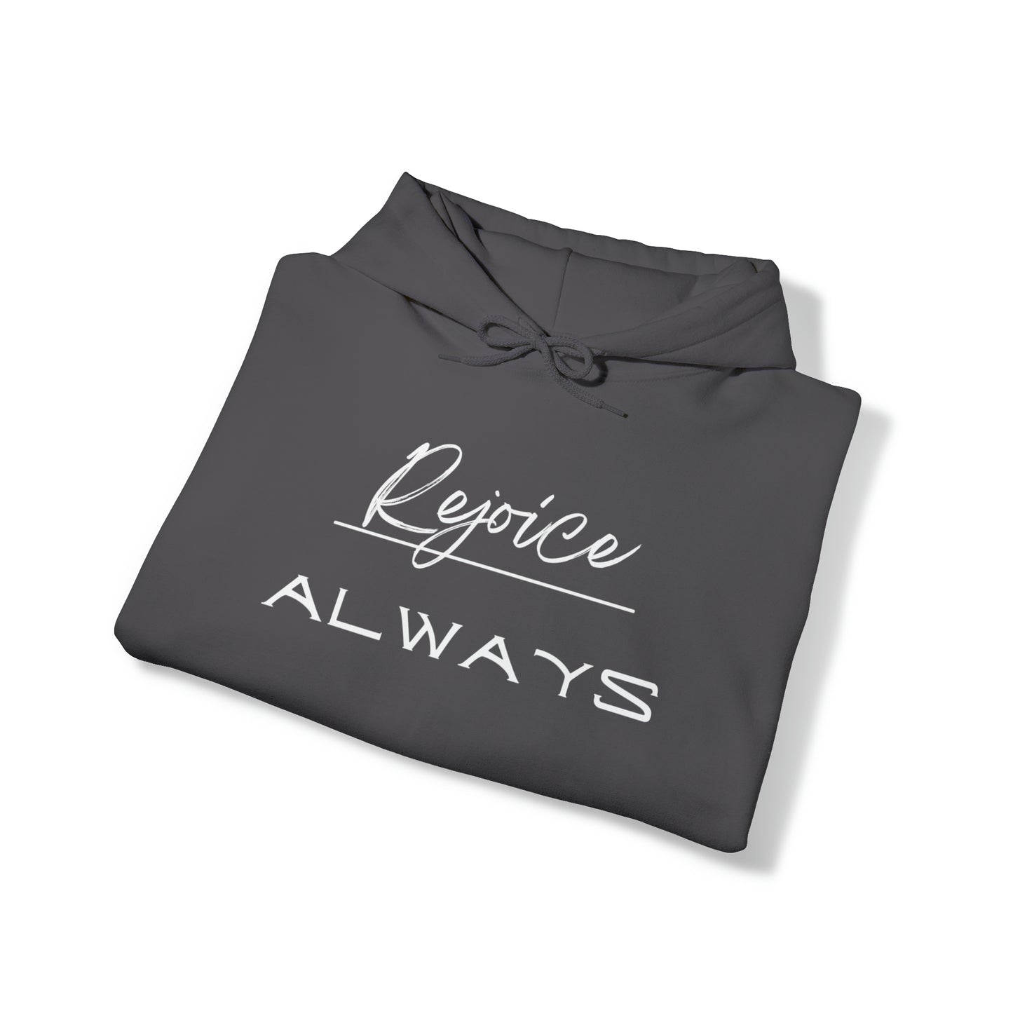 REJOICE ALWAYS Unisex Heavy Blend™ Hooded Sweatshirt