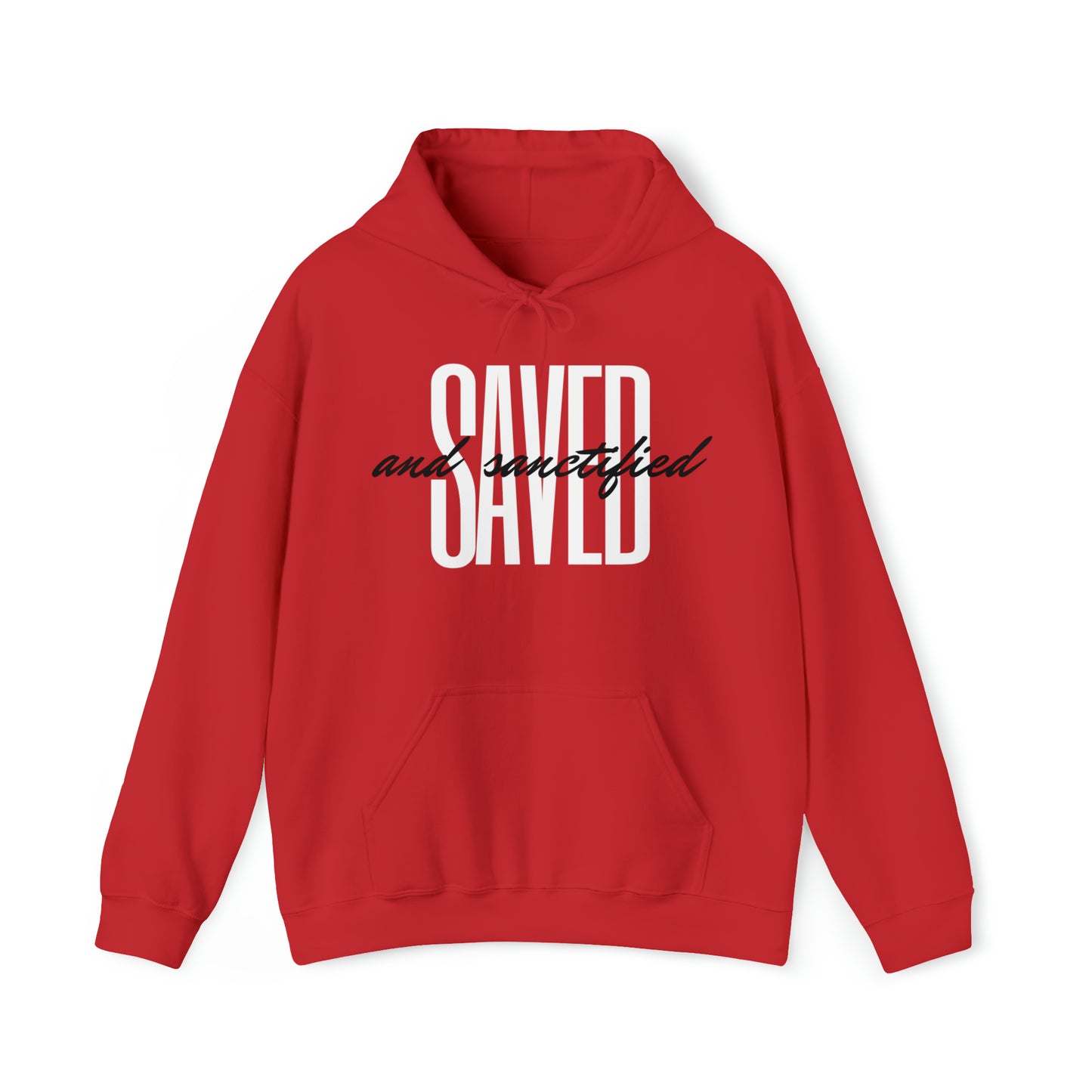 SAVED AND SANCTIFIED Unisex Heavy Blend™ Hooded Sweatshirt