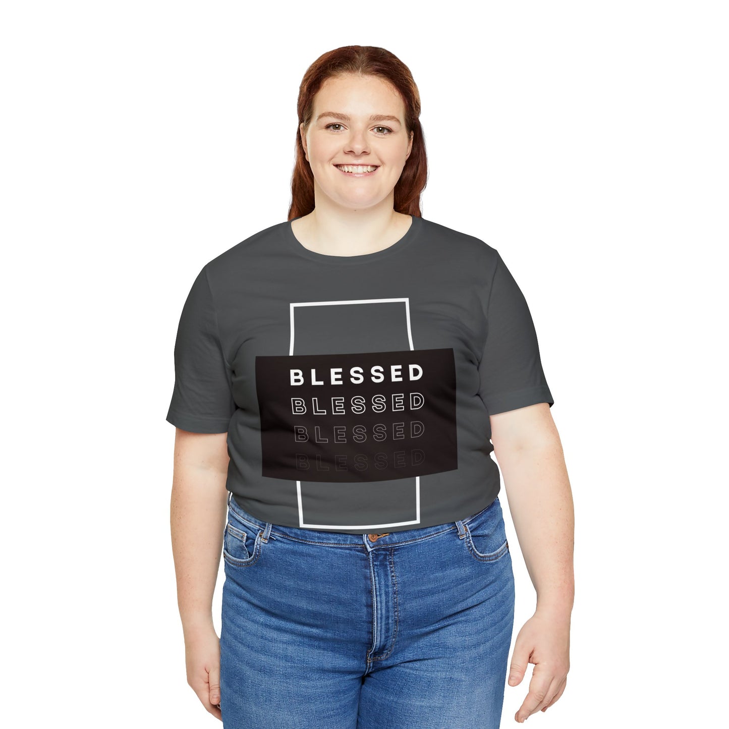 BLESSED Unisex Jersey Short Sleeve Tee