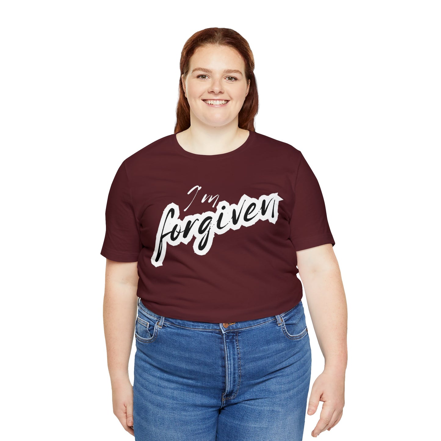 I'M FORGIVEN Unisex Jersey Short Sleeve Tee