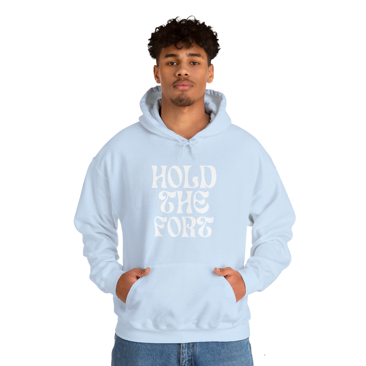 HOLD THE FORT Unisex Heavy Blend™ Hooded Sweatshirt