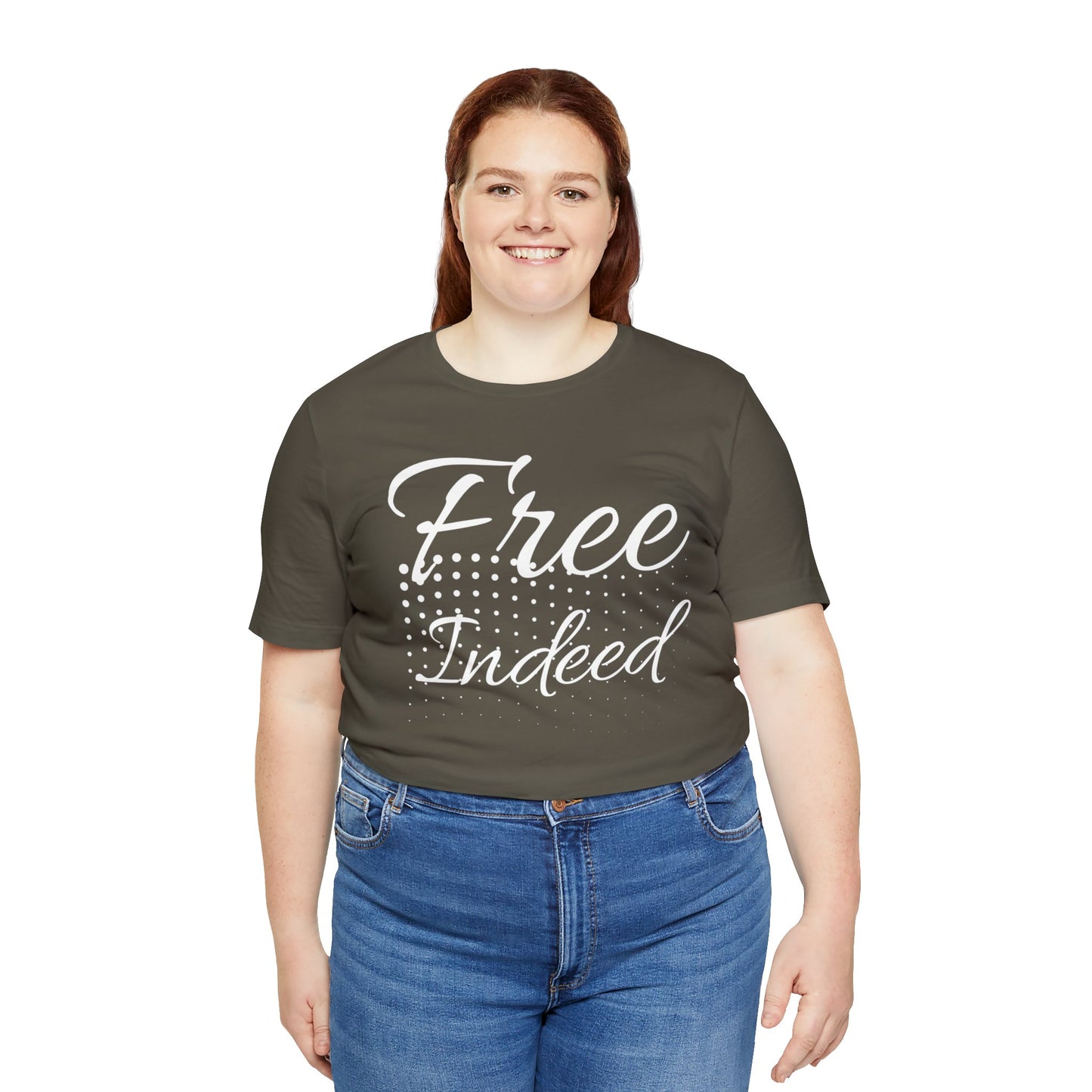 FREE INDEED Unisex Jersey Short Sleeve Tee