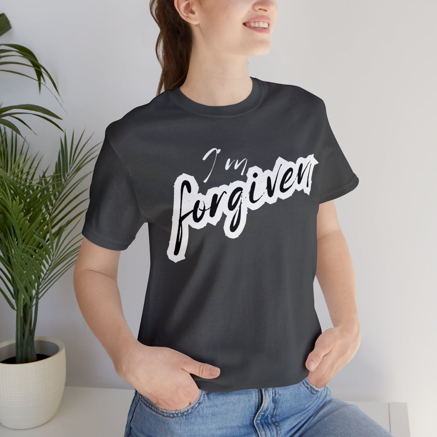 I'M FORGIVEN Unisex Jersey Short Sleeve Tee