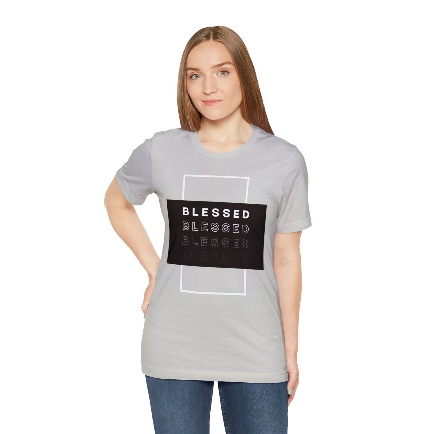 BLESSED Unisex Jersey Short Sleeve Tee