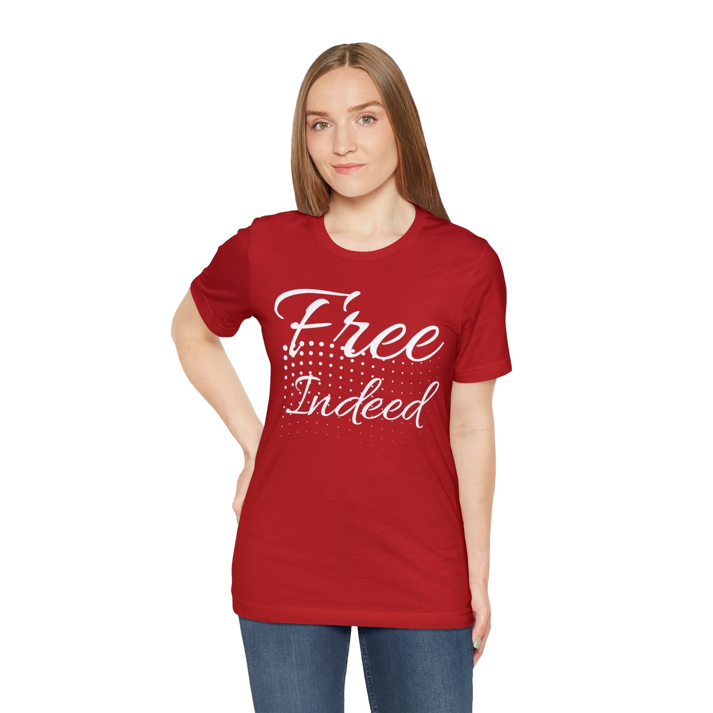 FREE INDEED Unisex Jersey Short Sleeve Tee