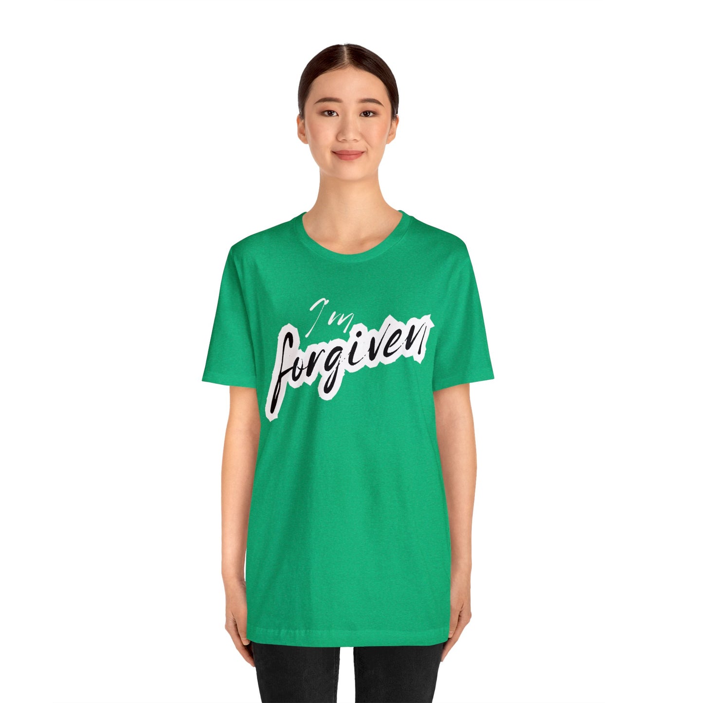 I'M FORGIVEN Unisex Jersey Short Sleeve Tee