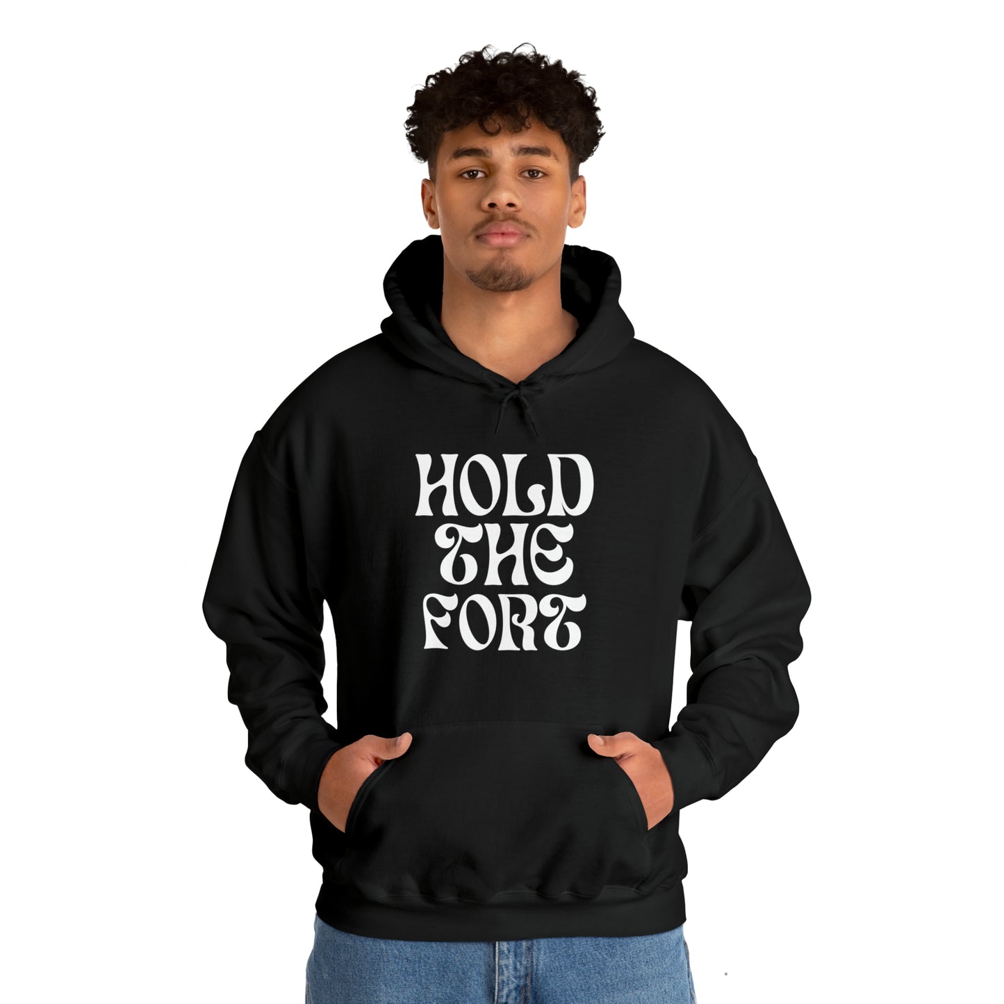 HOLD THE FORT Unisex Heavy Blend™ Hooded Sweatshirt