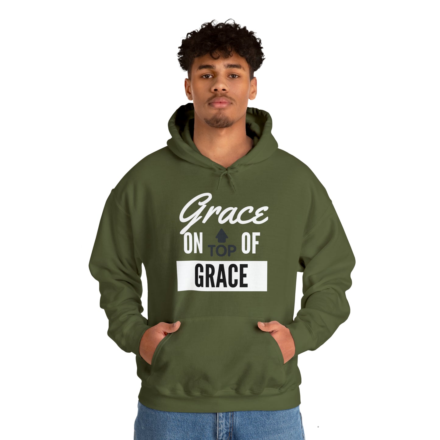 GRACE ON TOP GRACE Unisex Heavy Blend™ Hooded Sweatshirt