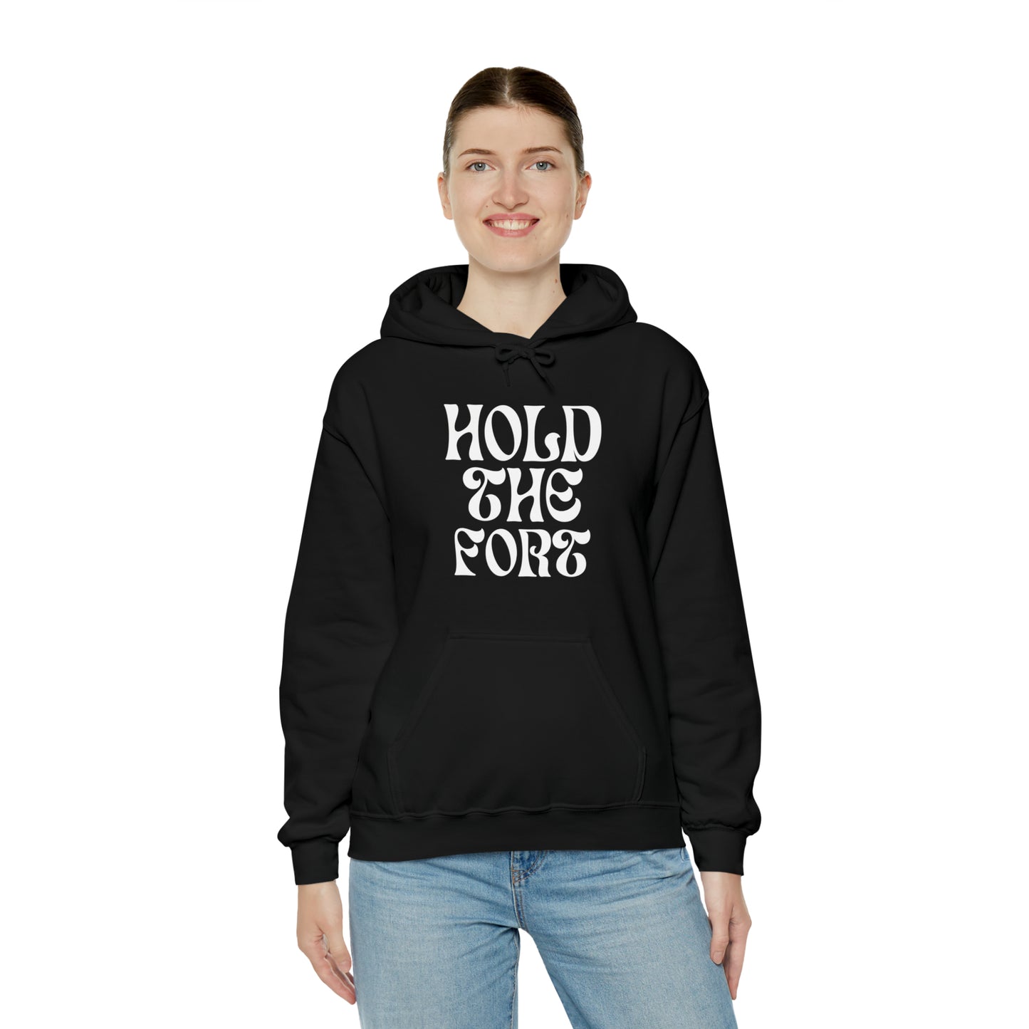 HOLD THE FORT Unisex Heavy Blend™ Hooded Sweatshirt