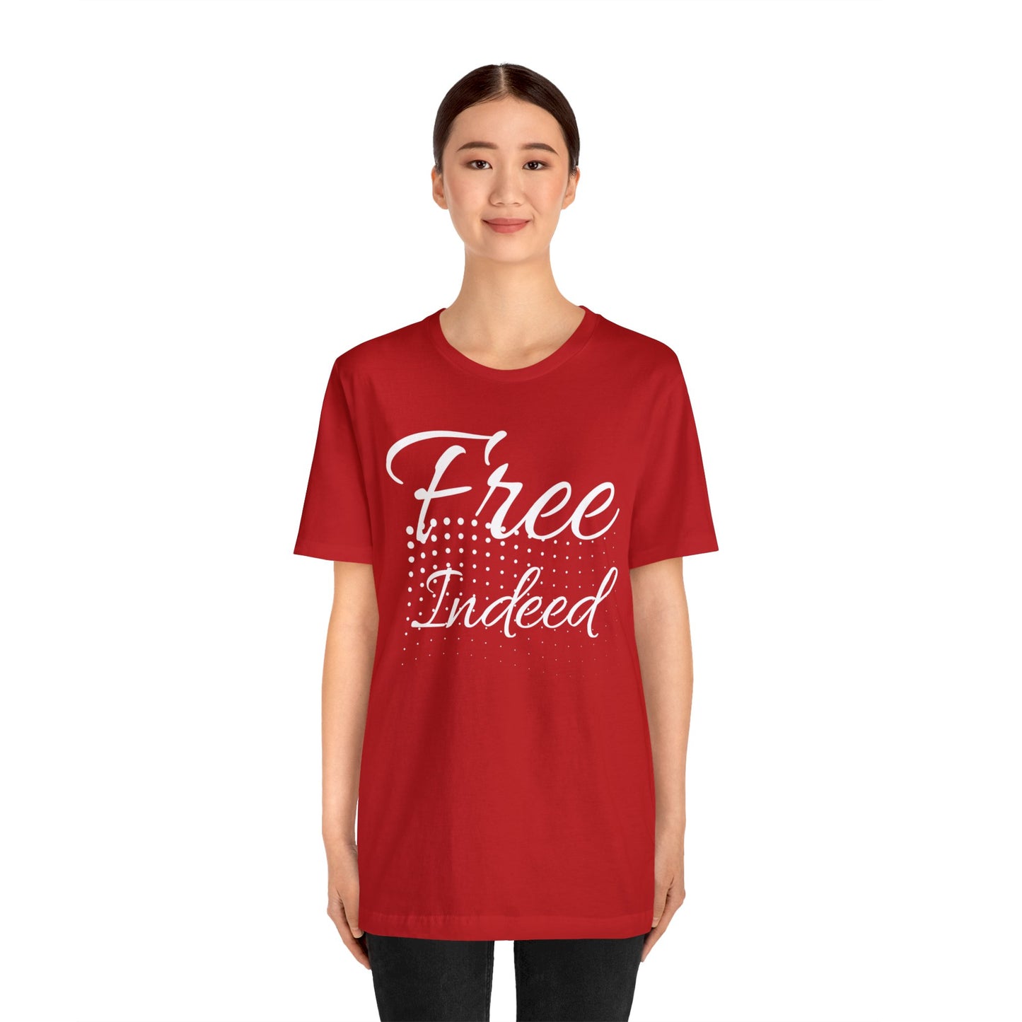 FREE INDEED Unisex Jersey Short Sleeve Tee