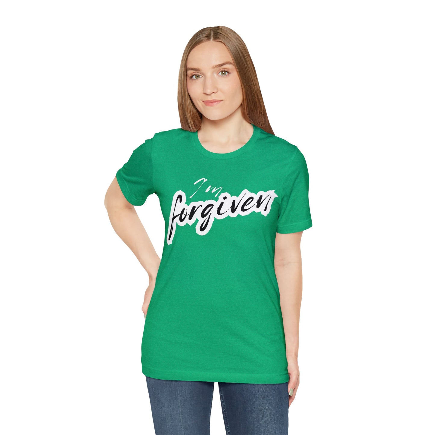 I'M FORGIVEN Unisex Jersey Short Sleeve Tee