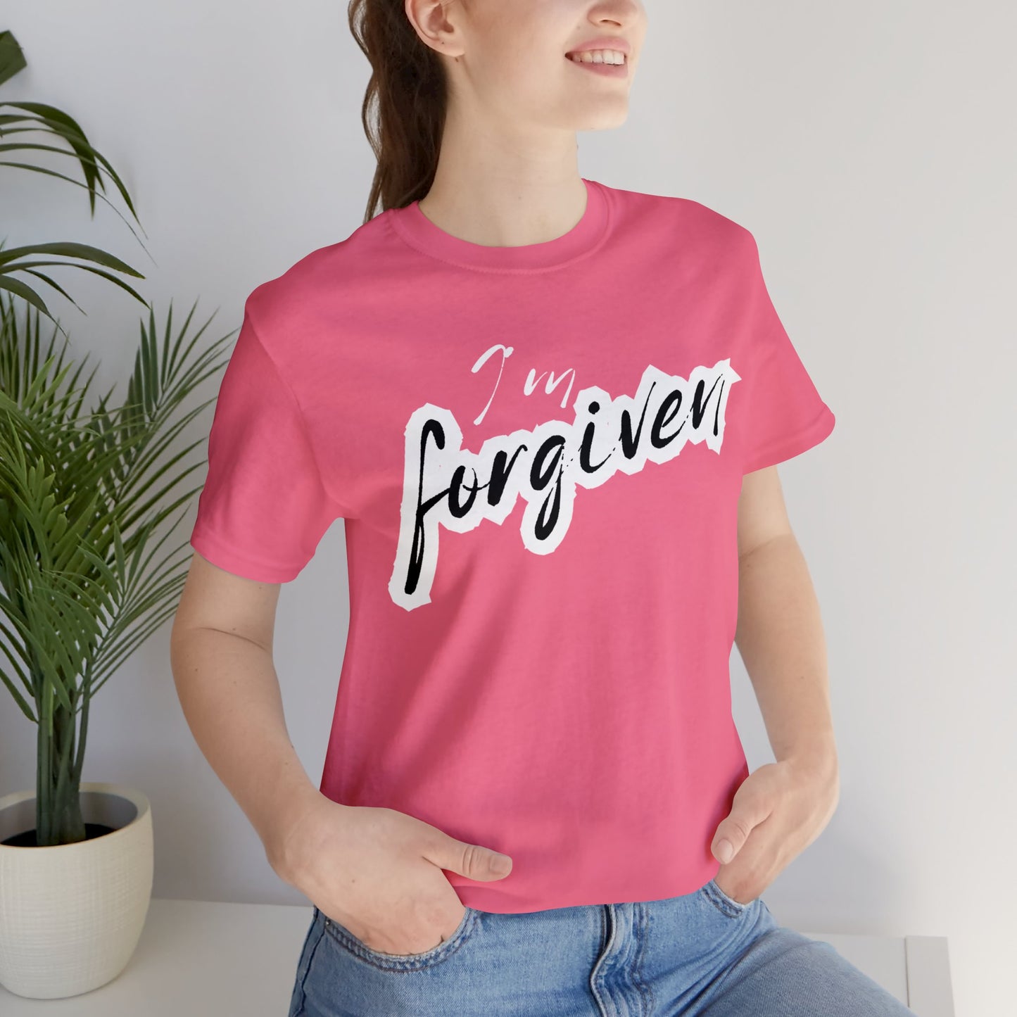 I'M FORGIVEN Unisex Jersey Short Sleeve Tee