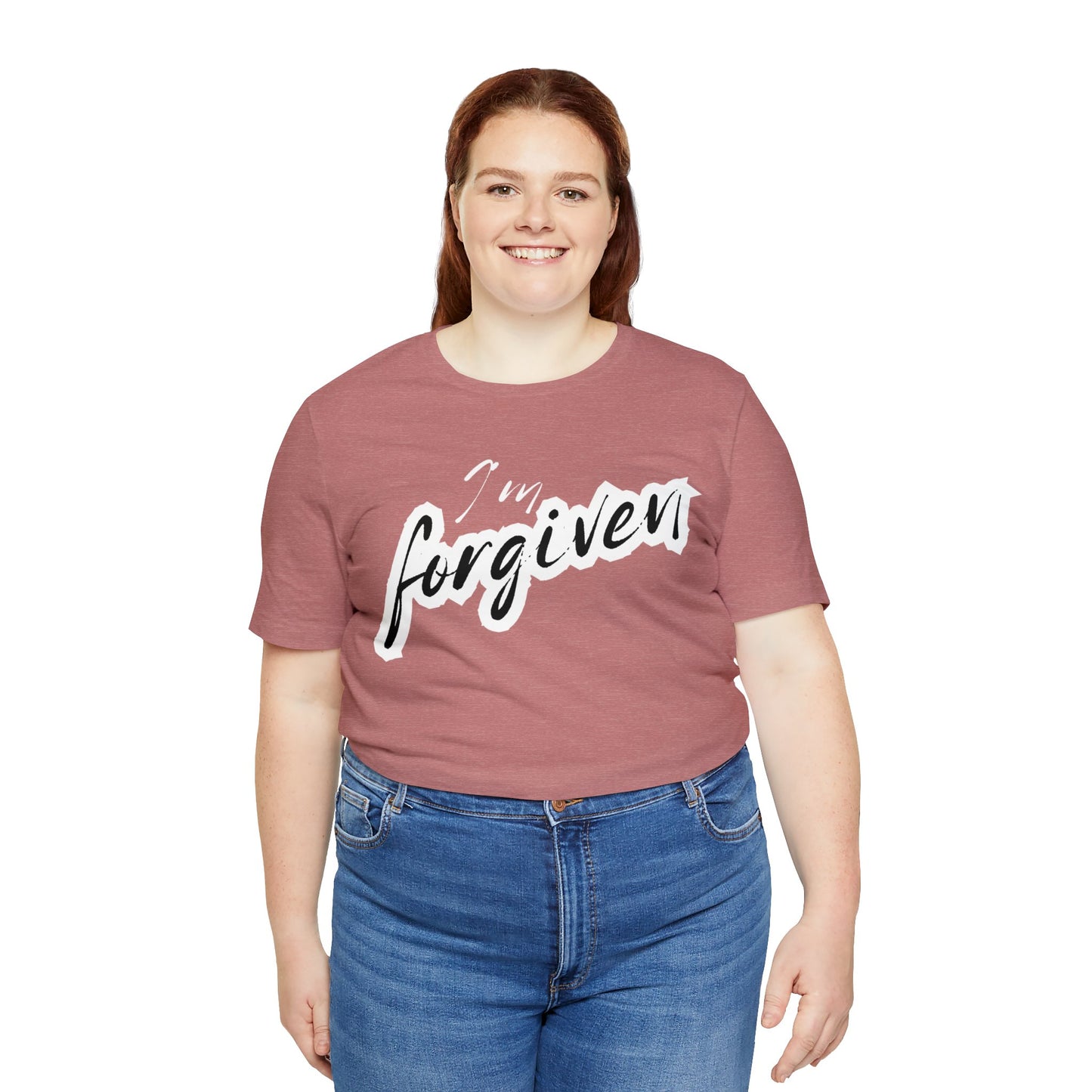 I'M FORGIVEN Unisex Jersey Short Sleeve Tee