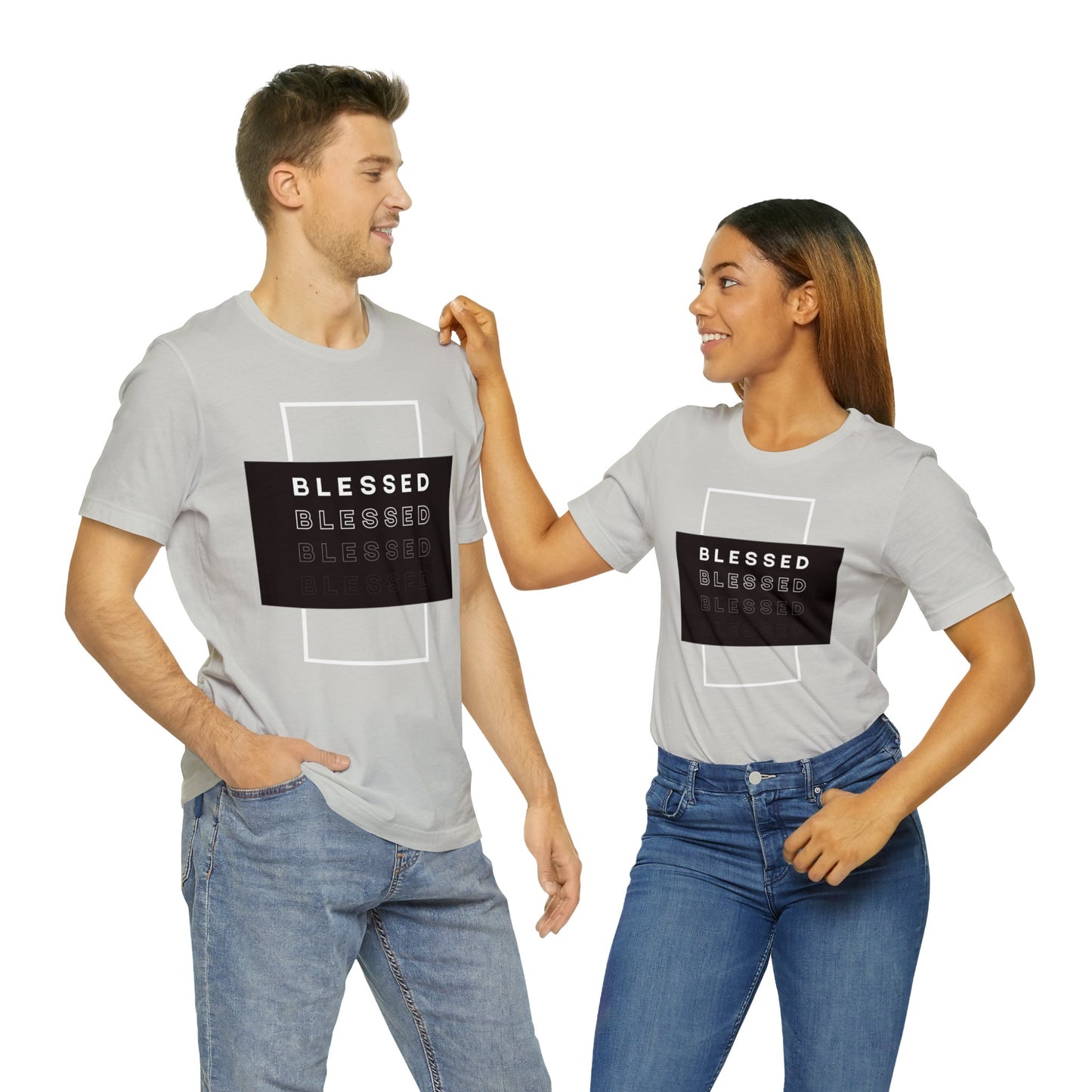 BLESSED Unisex Jersey Short Sleeve Tee