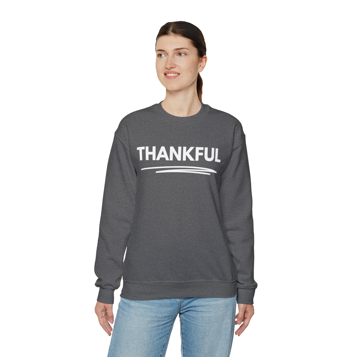 THANKFUL Unisex Heavy Blend™ Crewneck Sweatshirt