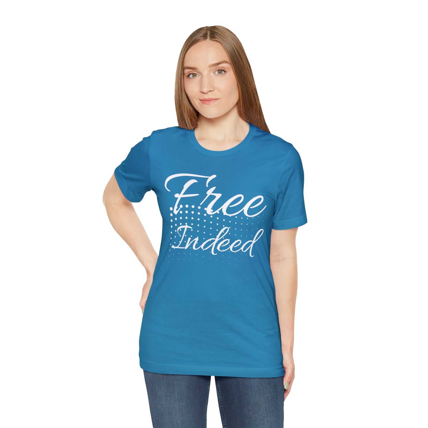 FREE INDEED Unisex Jersey Short Sleeve Tee
