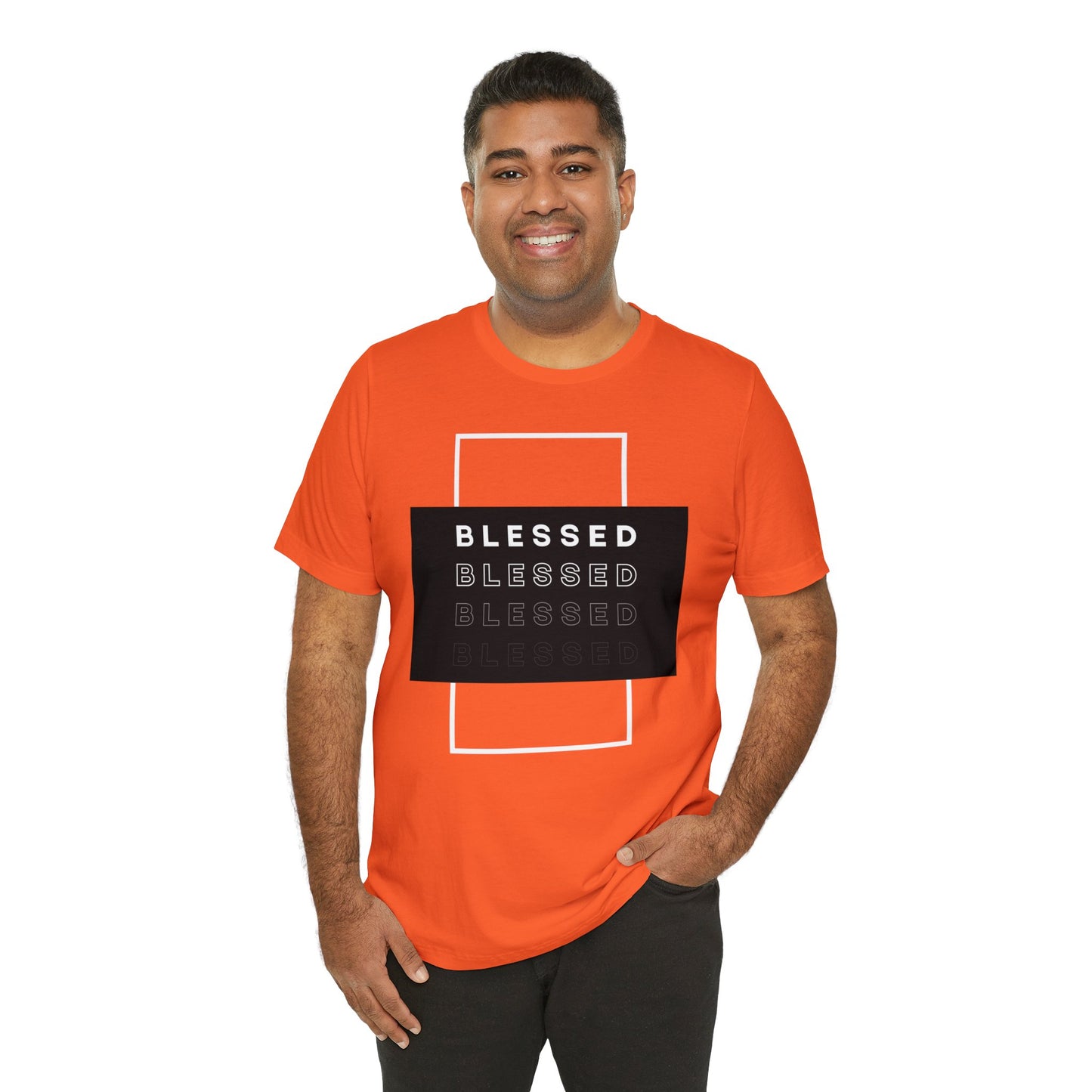 BLESSED Unisex Jersey Short Sleeve Tee