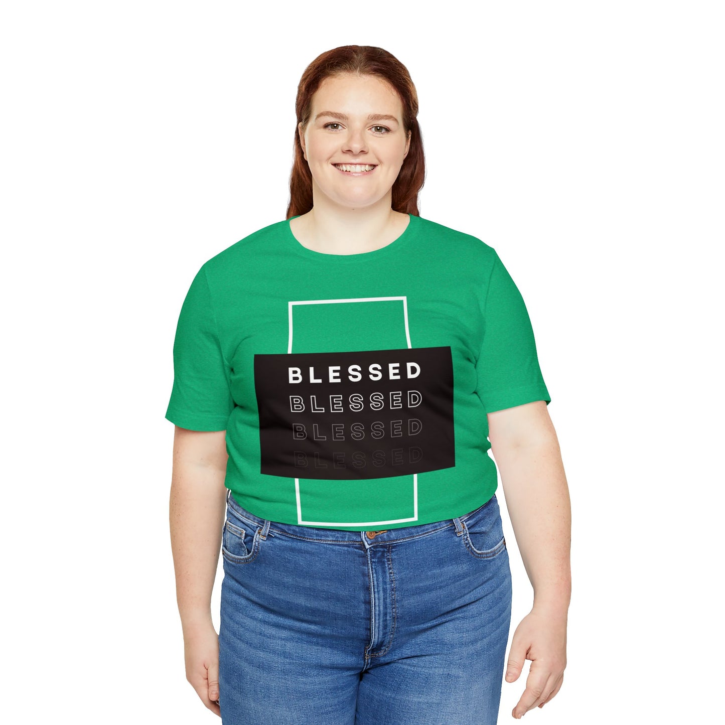BLESSED Unisex Jersey Short Sleeve Tee