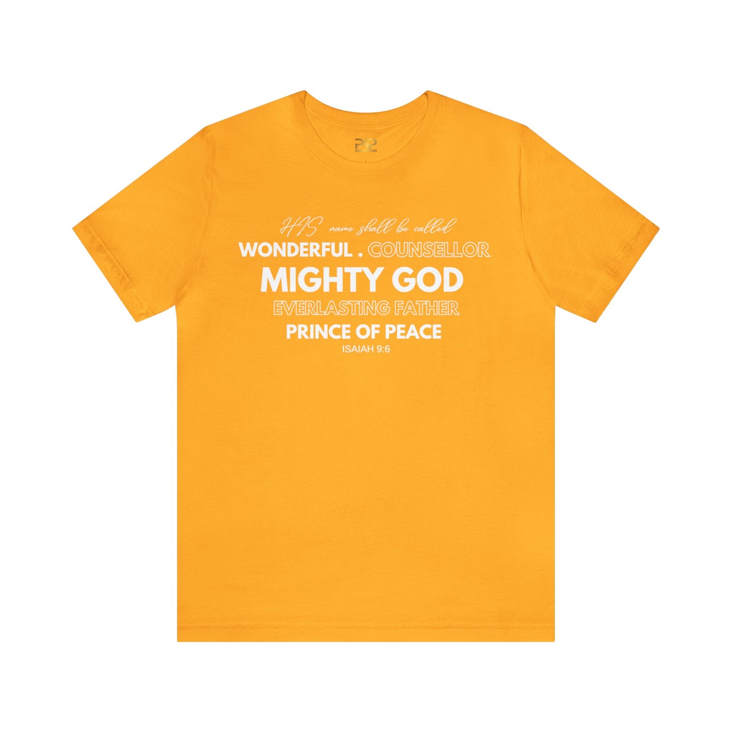 ISAIAH 9:6 Unisex Jersey Short Sleeve Tee