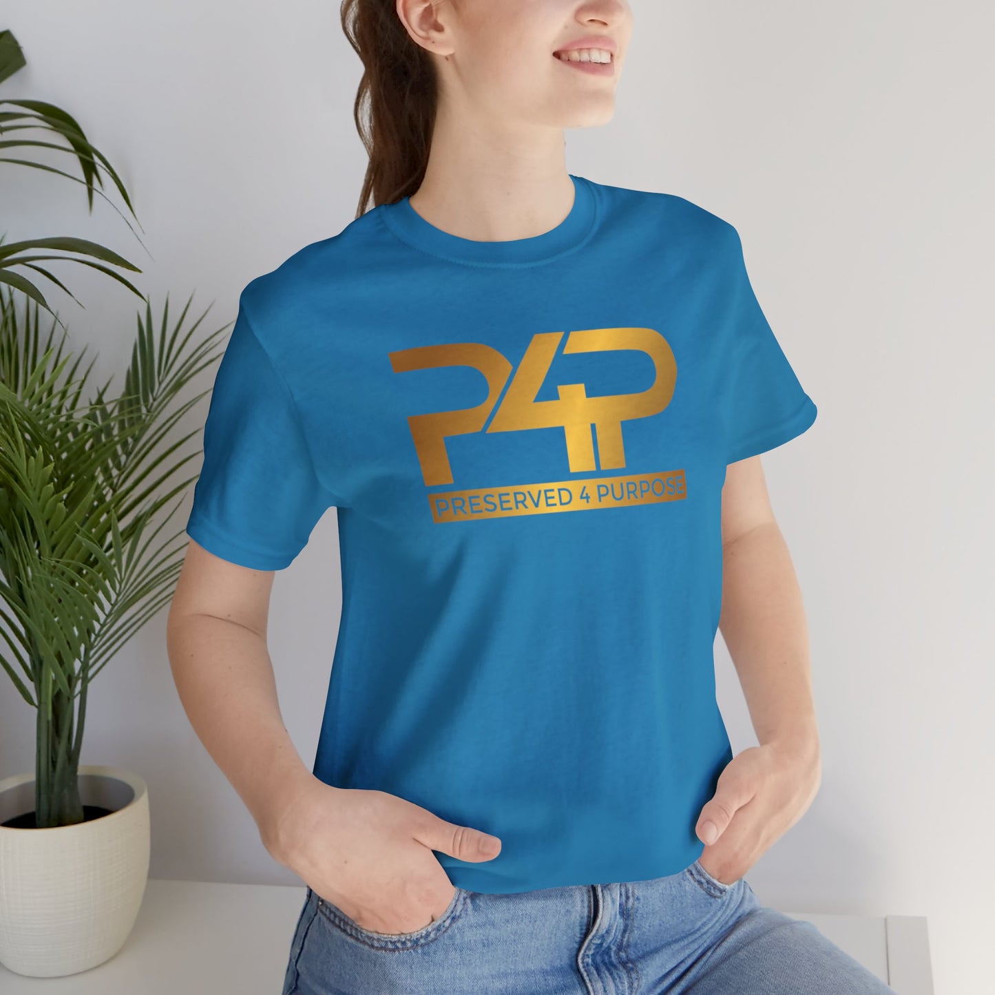 P4P PRESERVED 4 PURPOSE Unisex Jersey Short Sleeve Tee