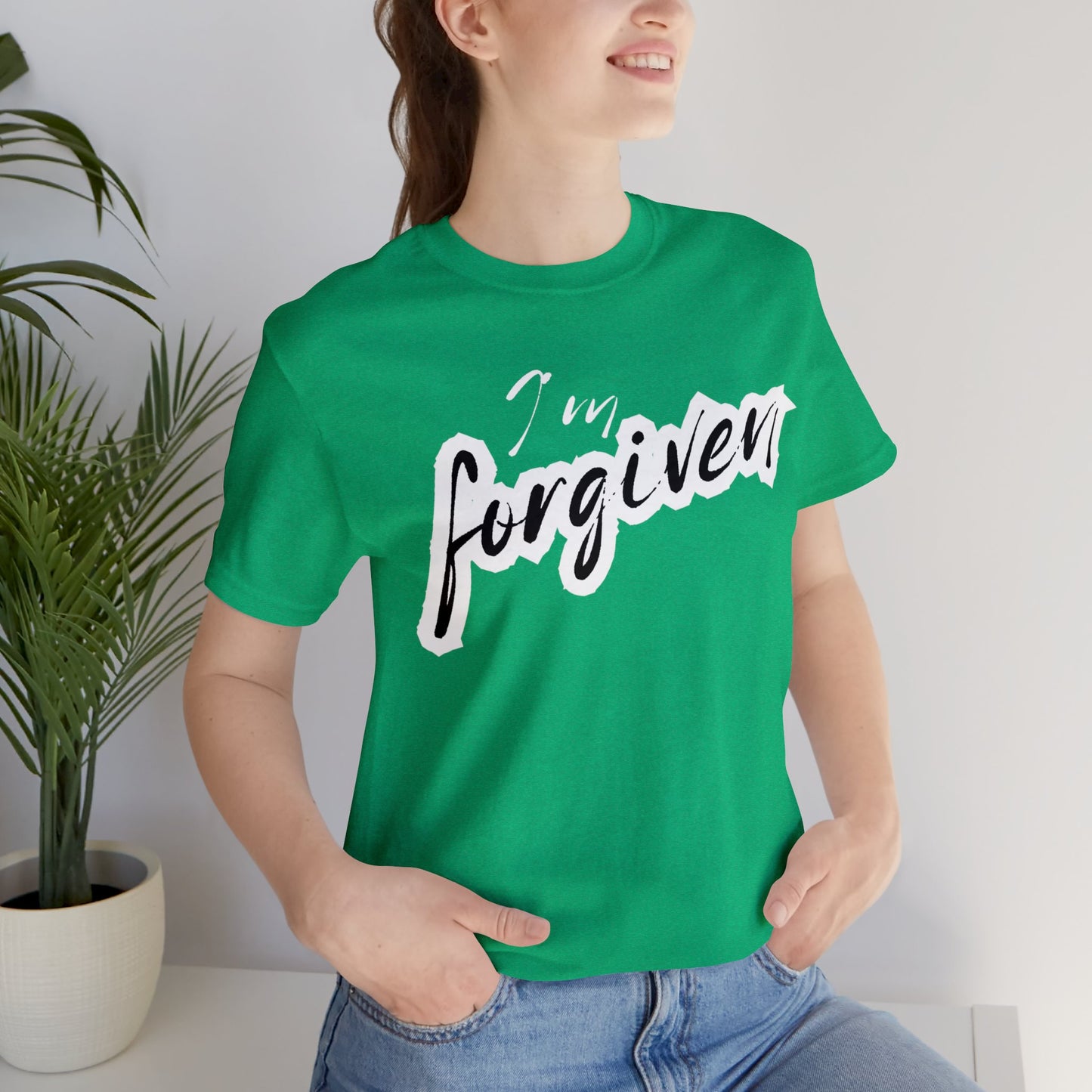 I'M FORGIVEN Unisex Jersey Short Sleeve Tee