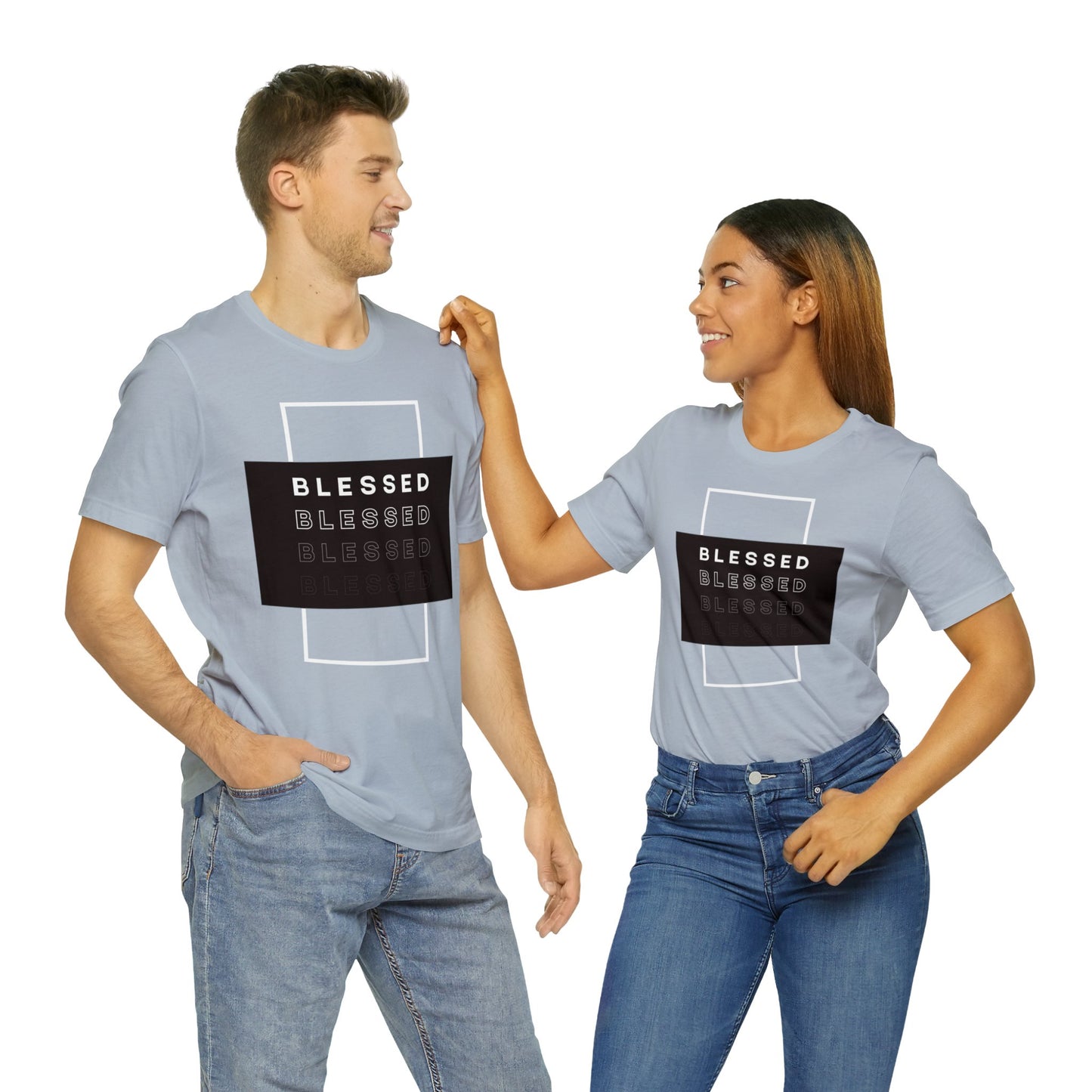 BLESSED Unisex Jersey Short Sleeve Tee