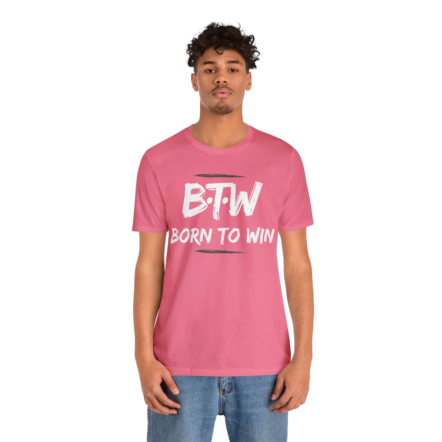 BORN TO WIN Unisex Jersey Short Sleeve Tee