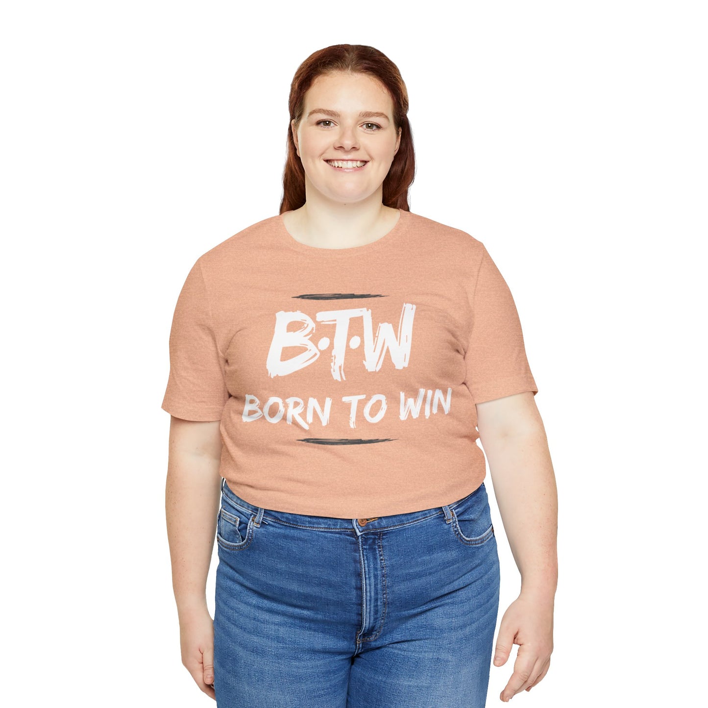 BORN TO WIN Unisex Jersey Short Sleeve Tee