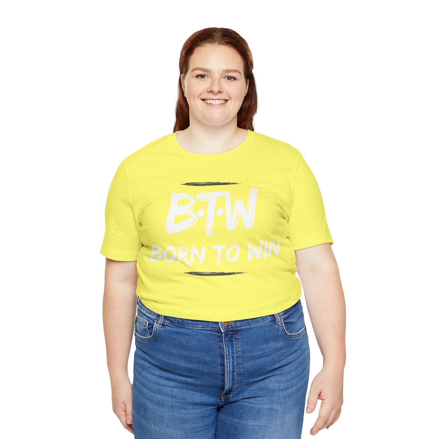 BORN TO WIN Unisex Jersey Short Sleeve Tee