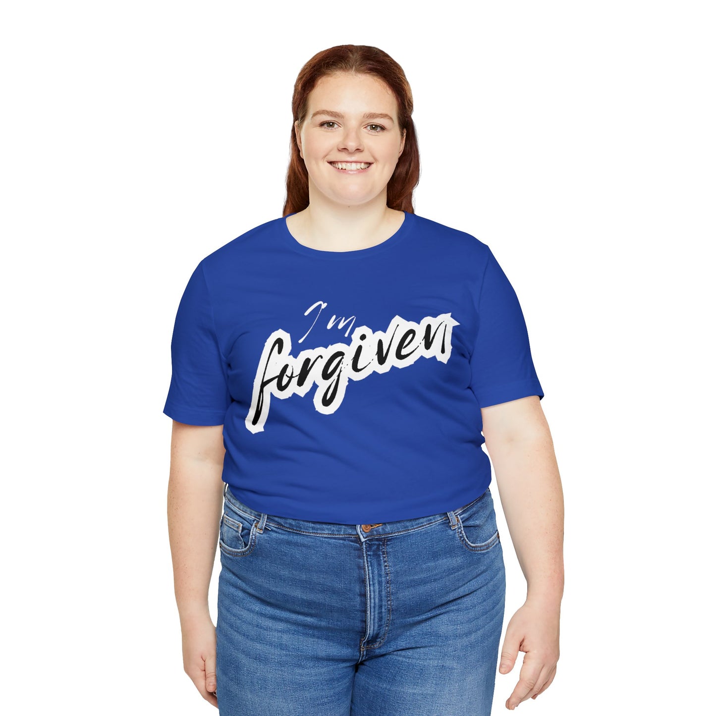 I'M FORGIVEN Unisex Jersey Short Sleeve Tee