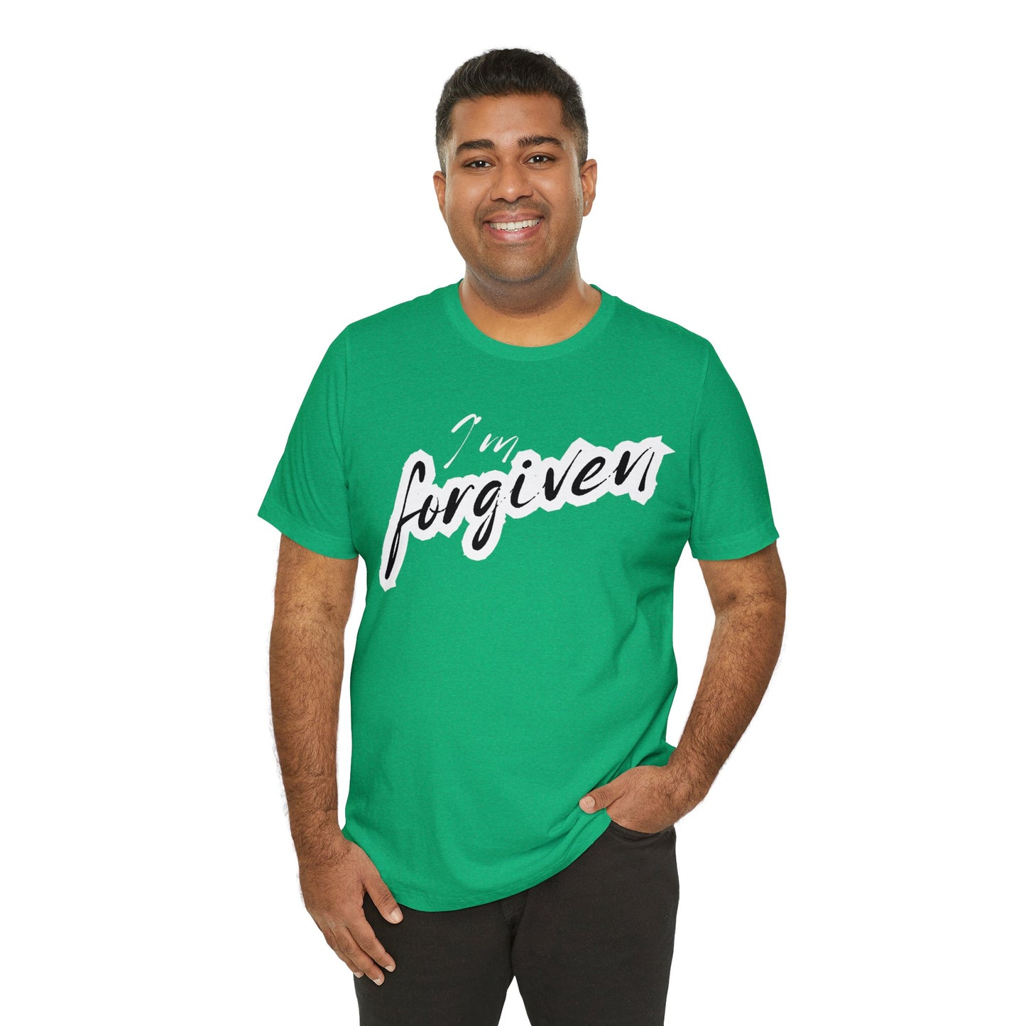 I'M FORGIVEN Unisex Jersey Short Sleeve Tee