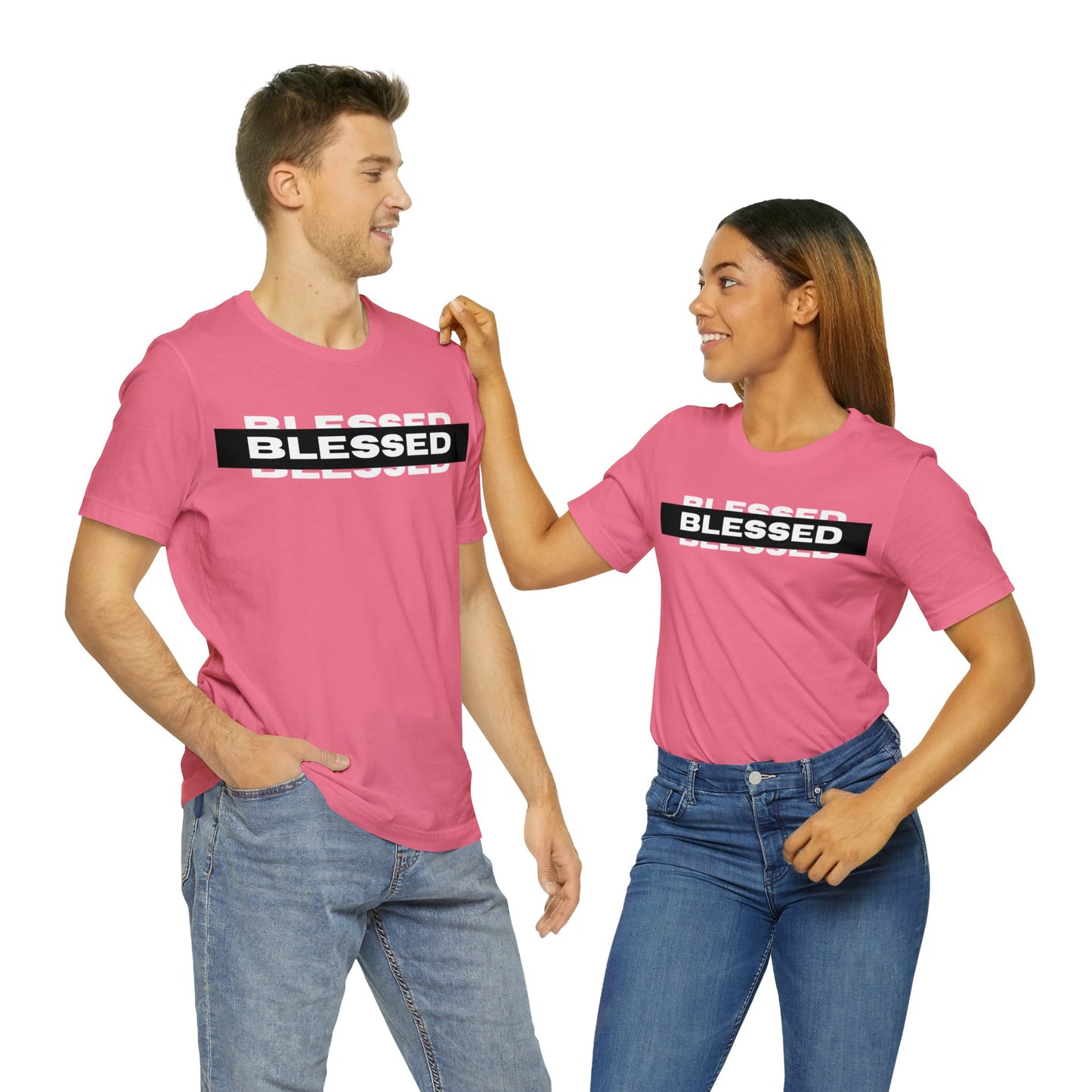 BLESSED Unisex Jersey Short Sleeve Tee