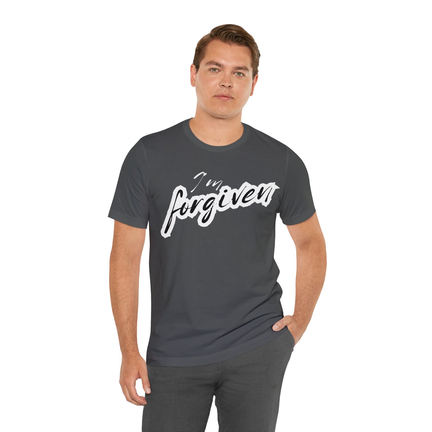 I'M FORGIVEN Unisex Jersey Short Sleeve Tee