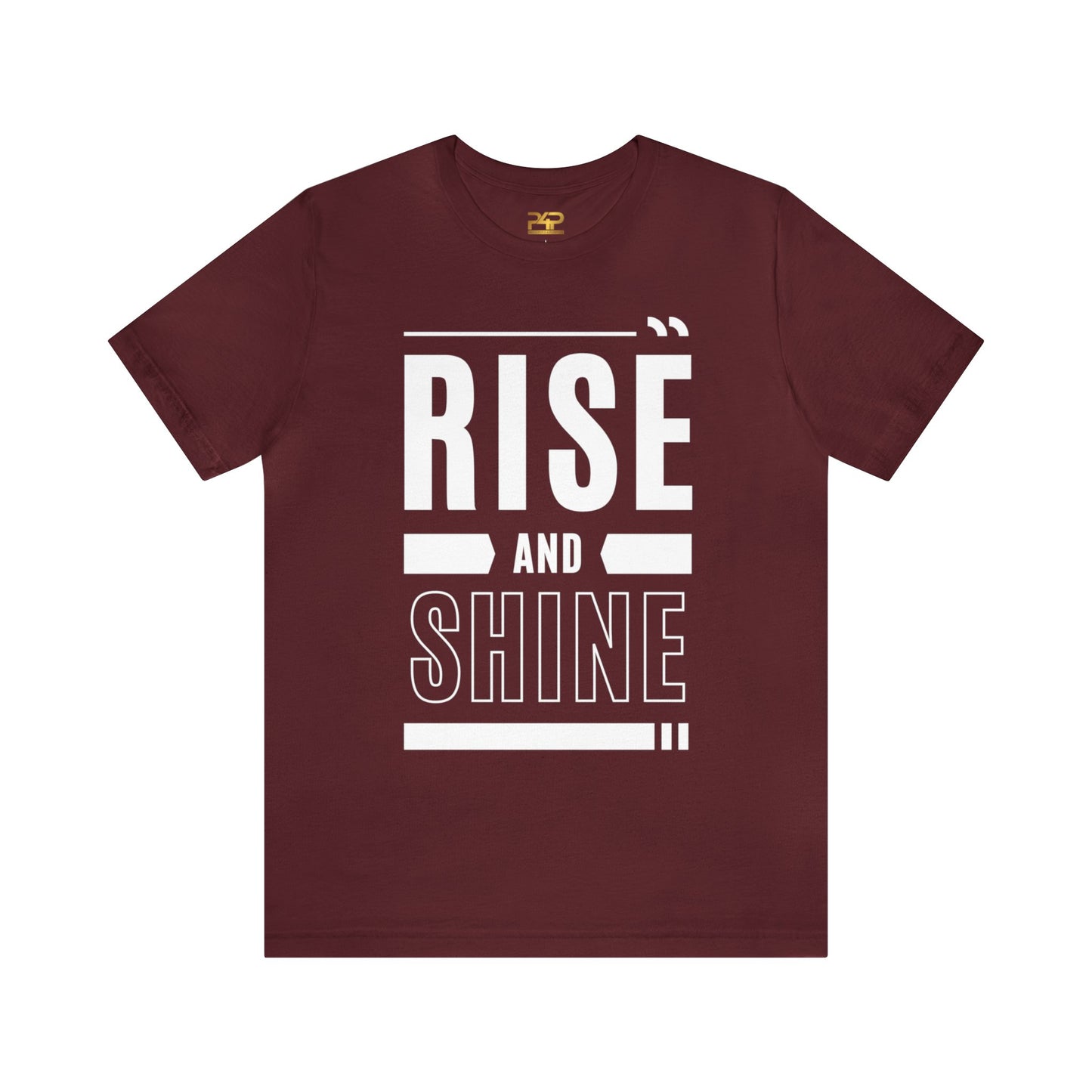 RISE AND SHINE Unisex Jersey Short Sleeve Tee