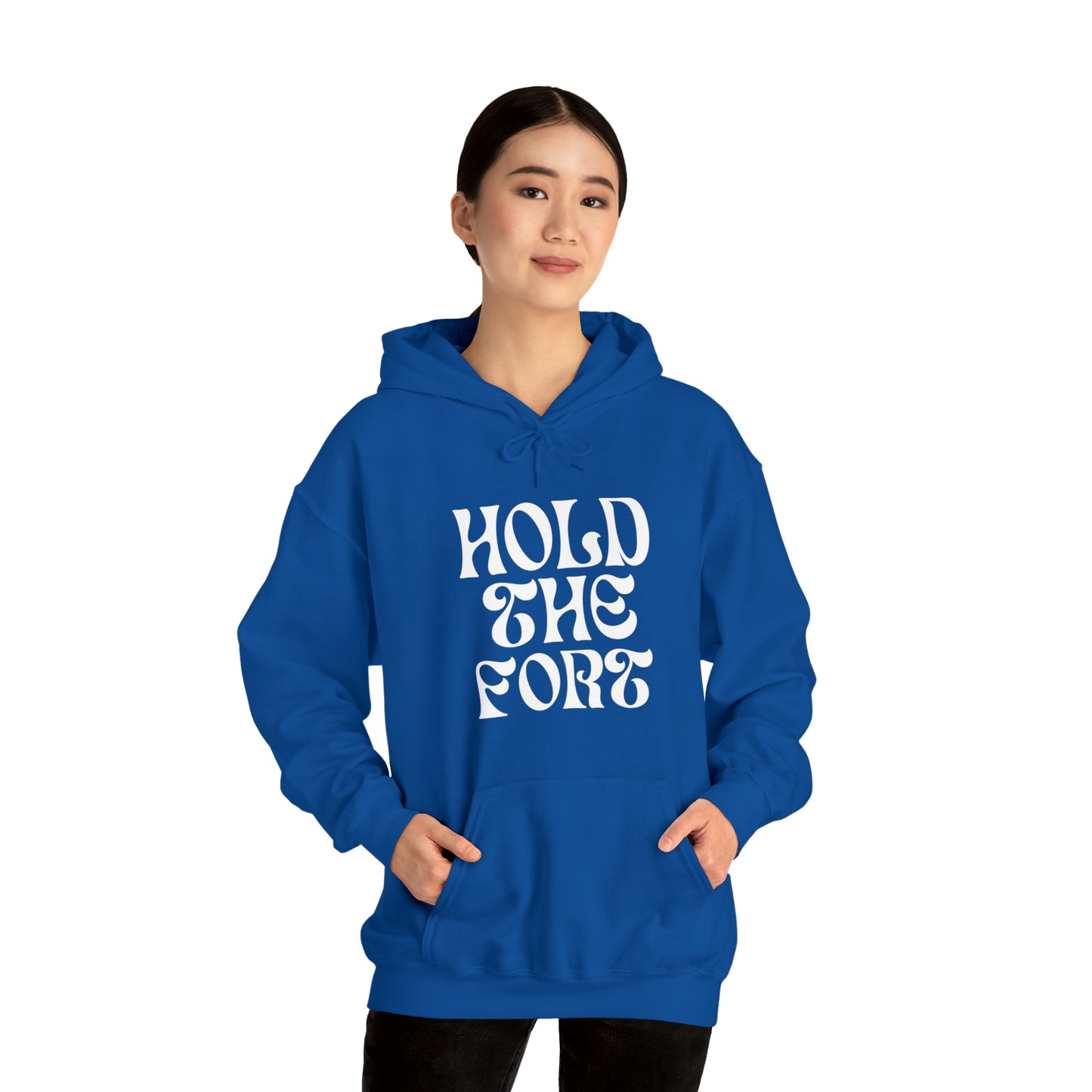 HOLD THE FORT Unisex Heavy Blend™ Hooded Sweatshirt