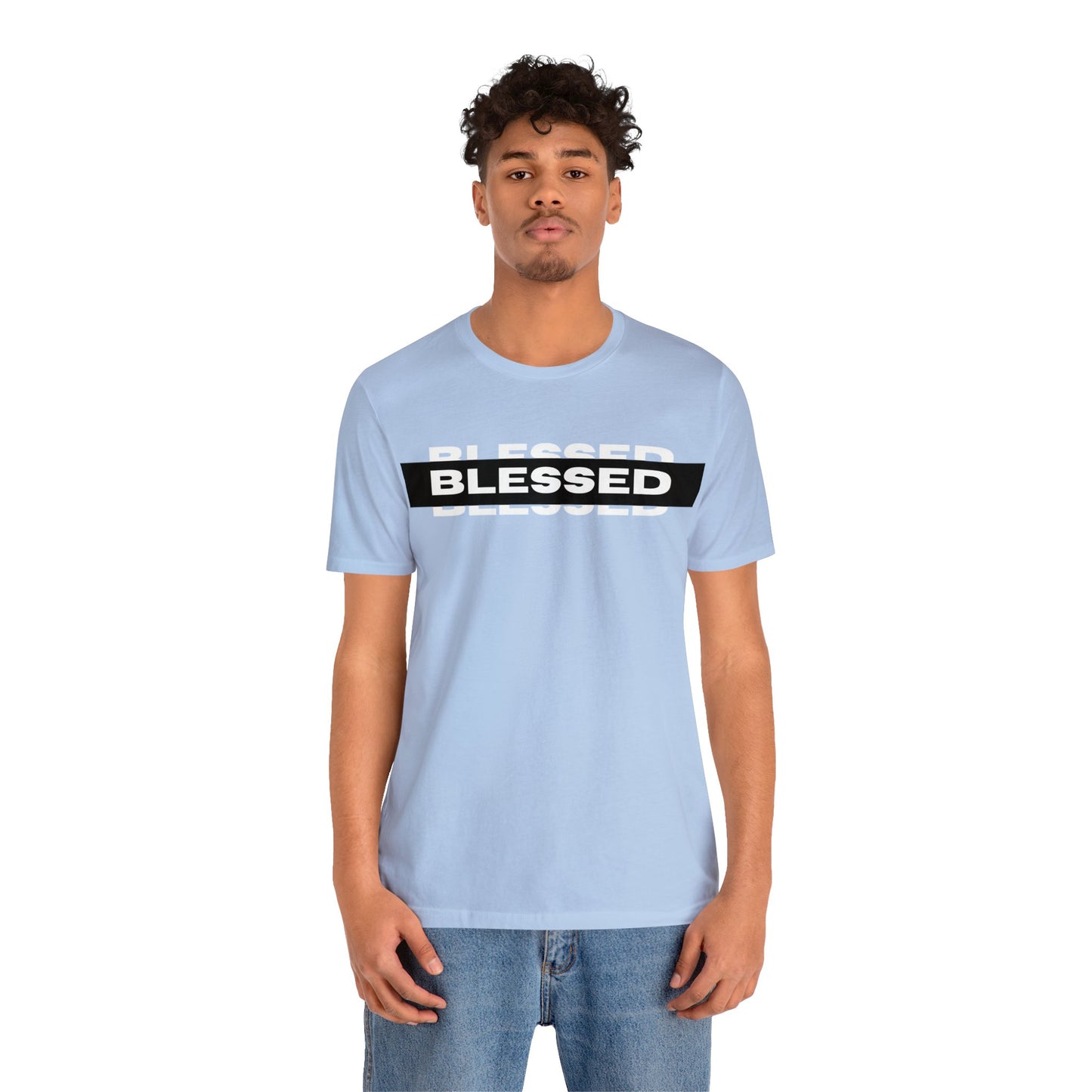 BLESSED Unisex Jersey Short Sleeve Tee