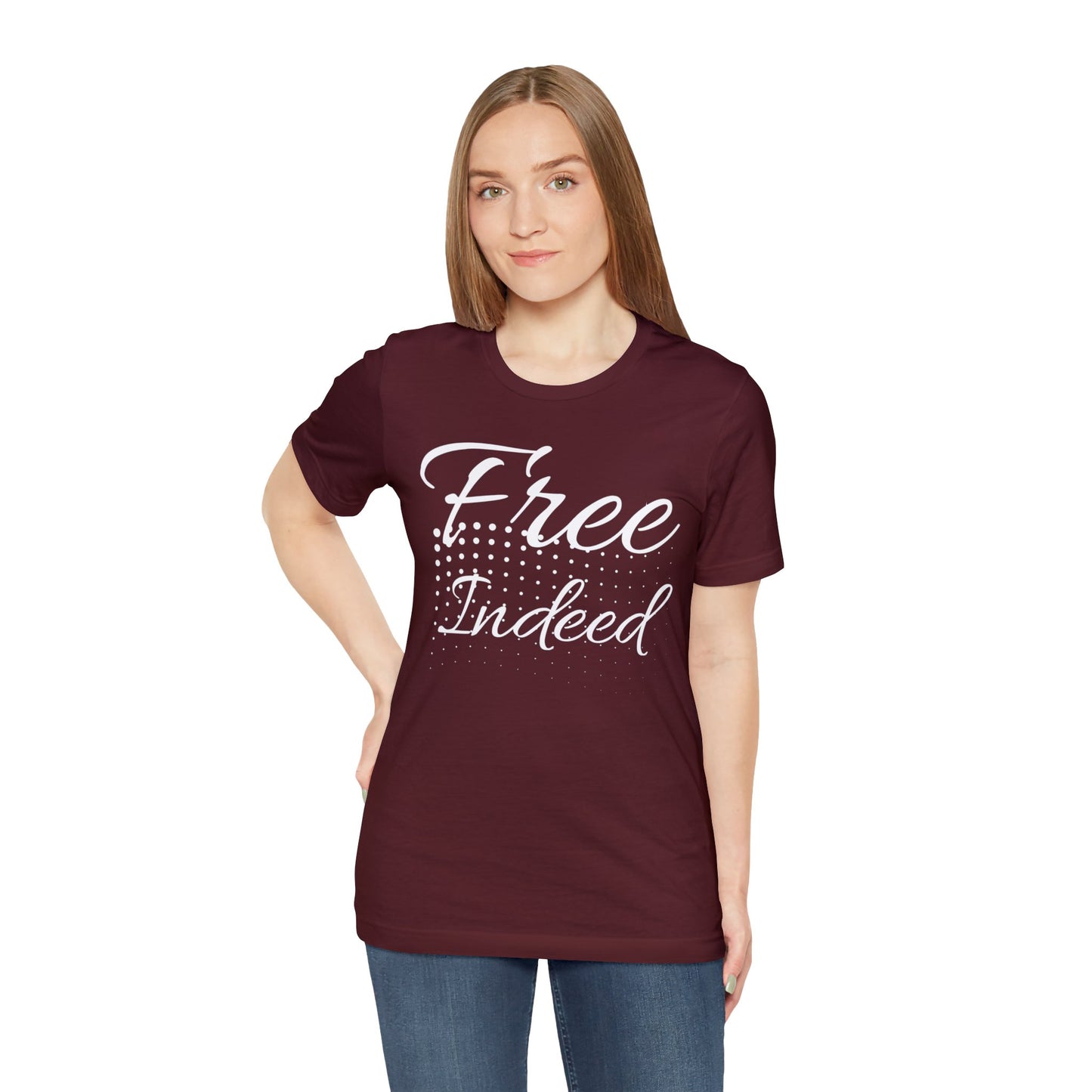 FREE INDEED Unisex Jersey Short Sleeve Tee