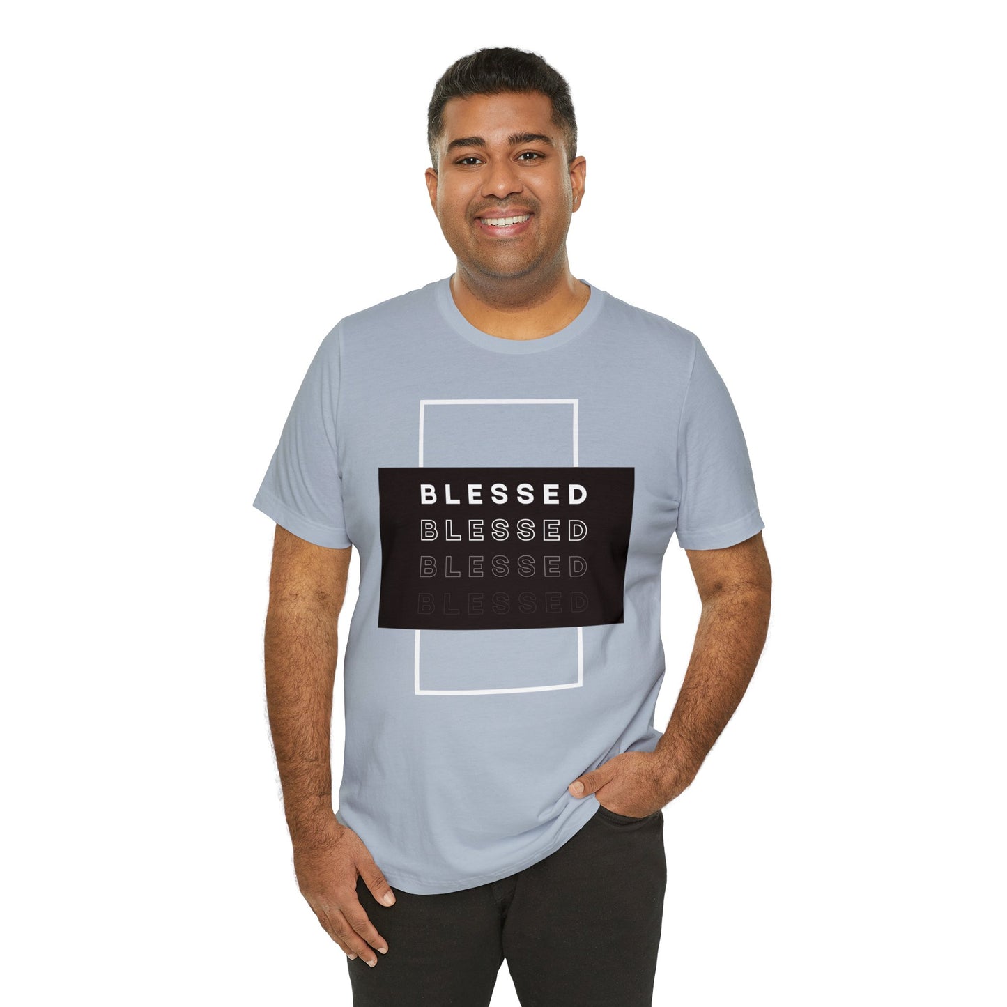BLESSED Unisex Jersey Short Sleeve Tee