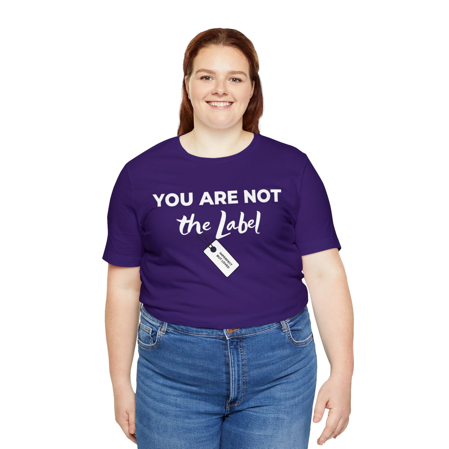 YOU ARE NOT THE LABEL Unisex Jersey Short Sleeve Tee