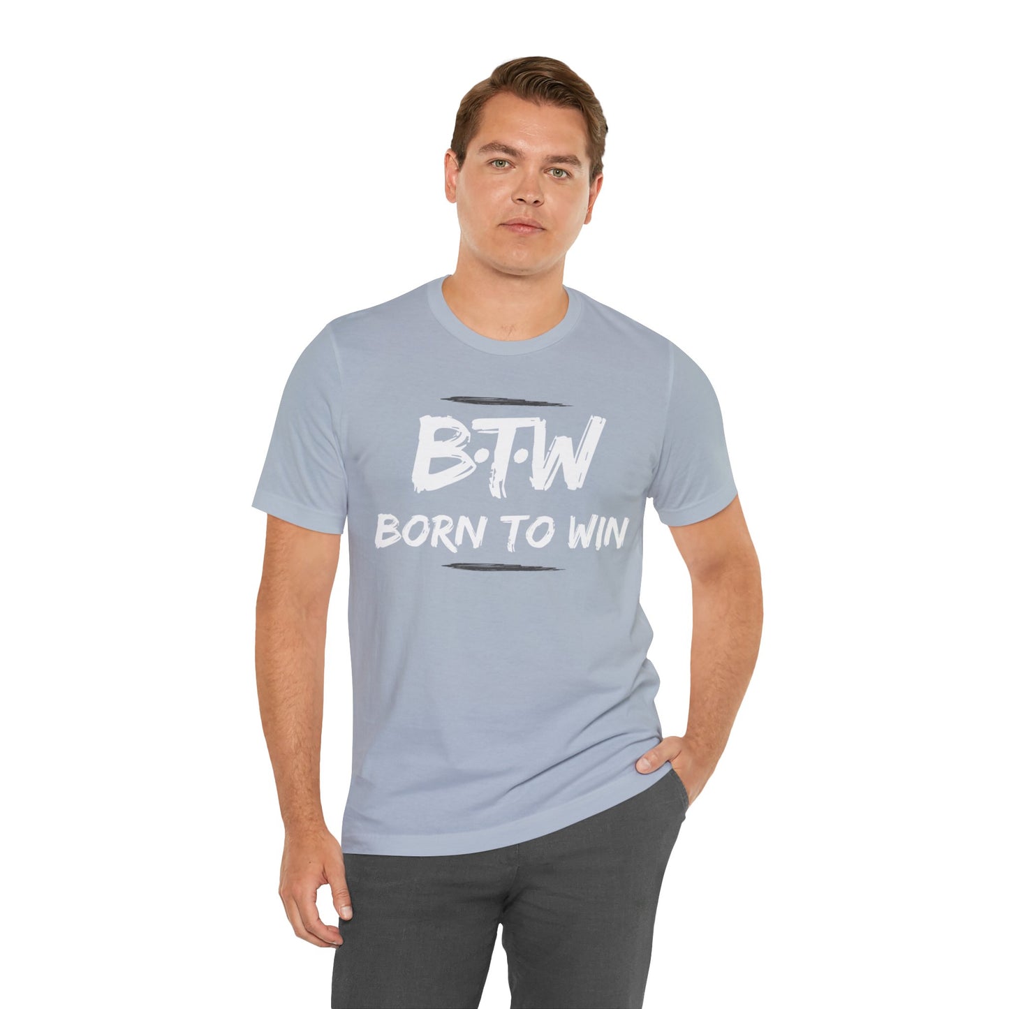 BORN TO WIN Unisex Jersey Short Sleeve Tee